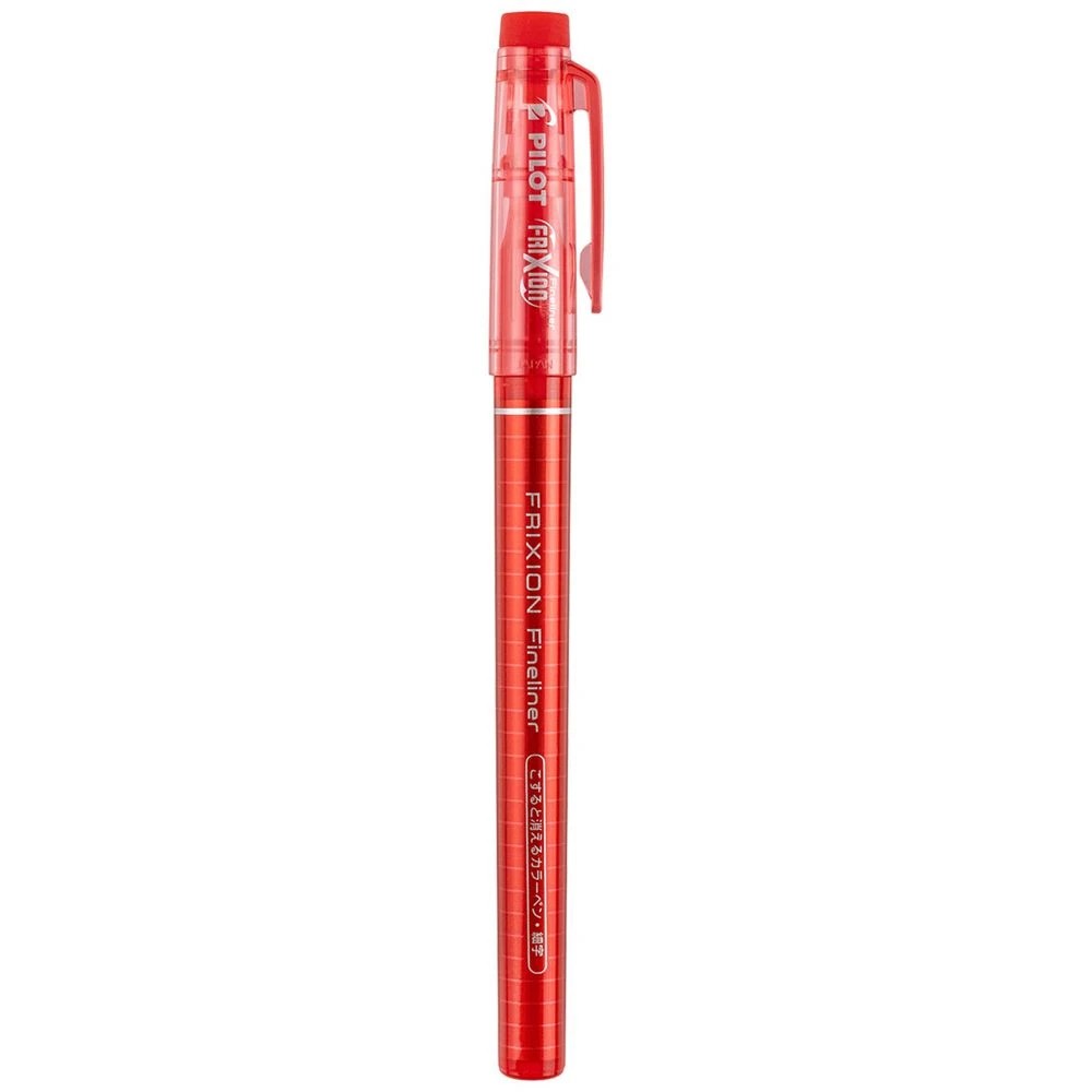 1 PILOT FriXion Fineliner Pen 0.45mm Red, 1 of 6
