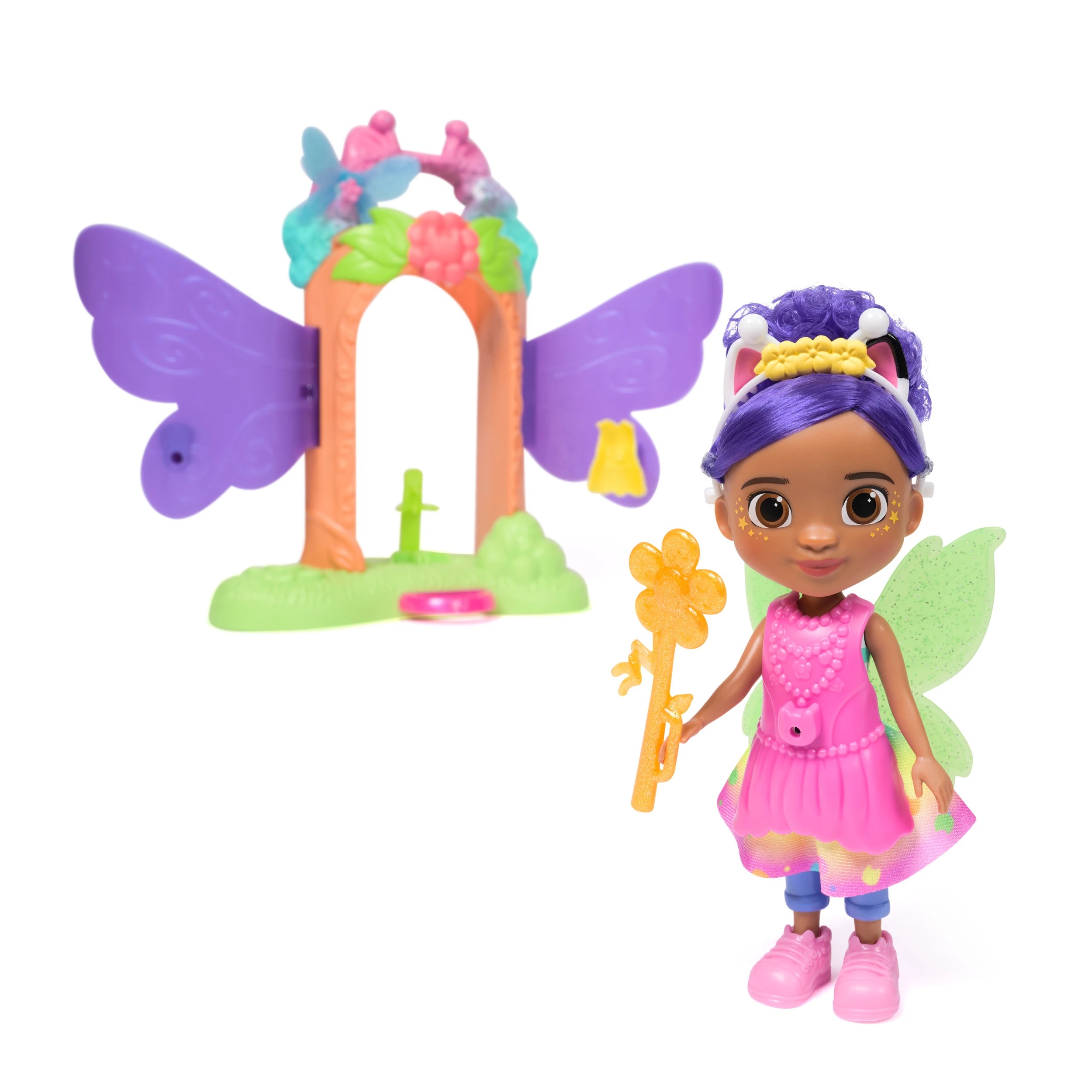 6 Gabby's Dollhouse Fairylandia Fairy Magic Reveal Playset, 6 of 6