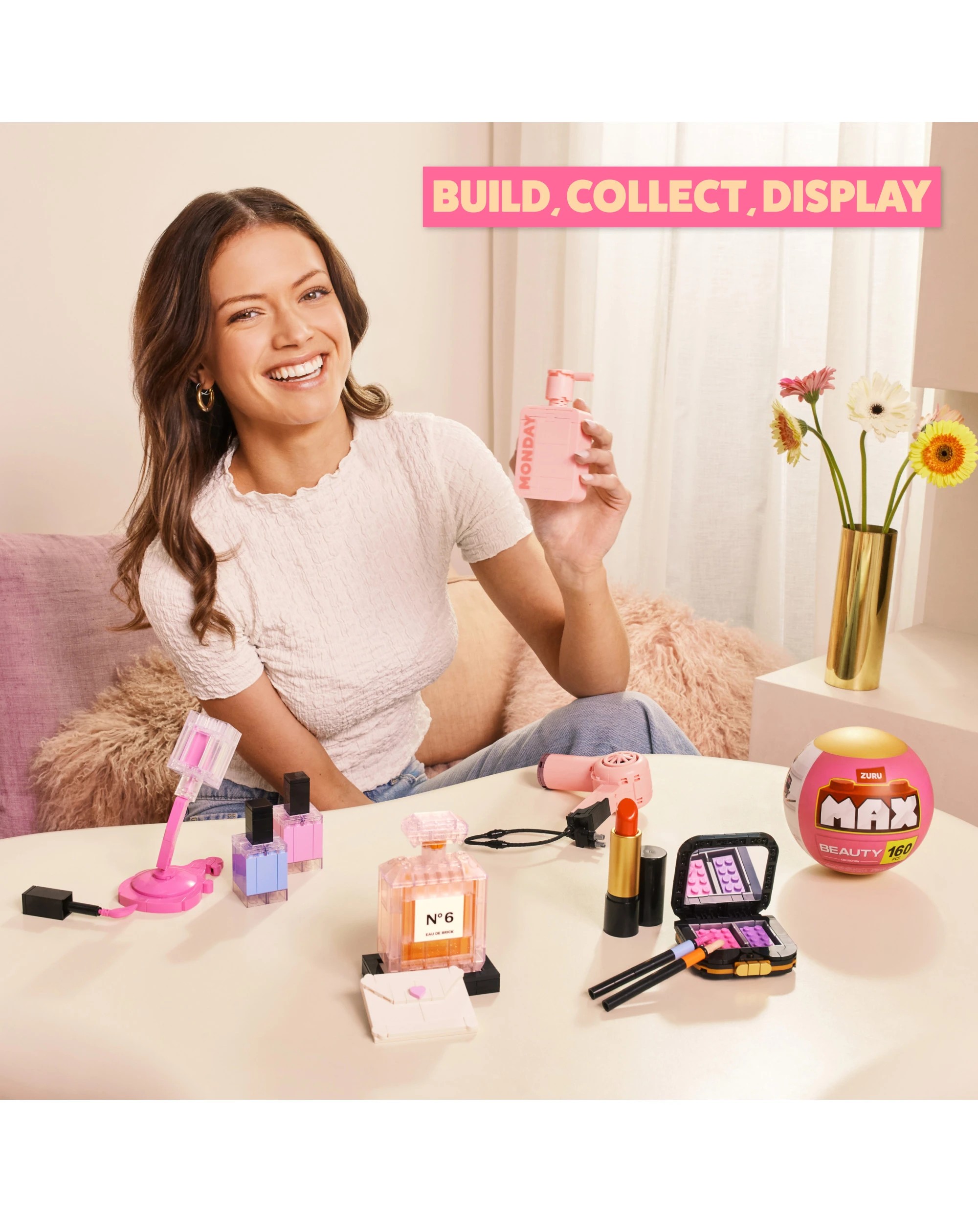 3 Mega Bloks Zuru MAX Build More Premium Beauty Building Bricks Collection - Multi, 3 of 10