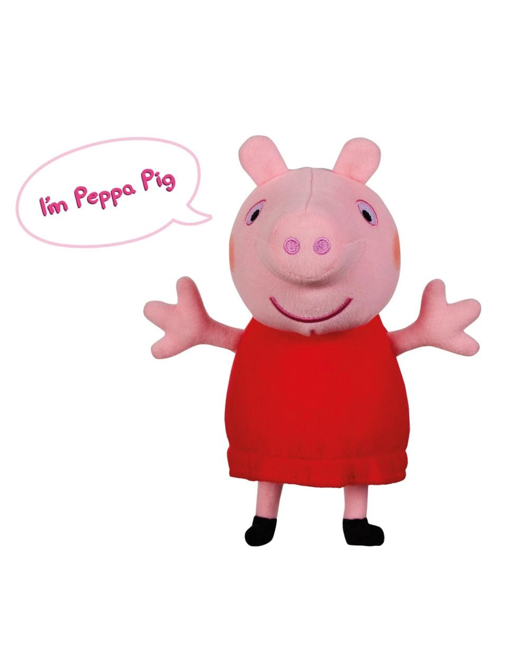 6 Peppa Pig Talking Peppa 18cm Plush, 6 of 6