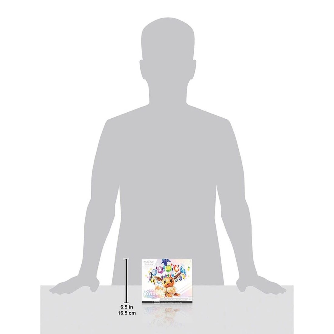 7 Pokemon Trading Card Game: Scarlet & Violet Prismatic Evolutions Elite Trainer Box, 7 of 7