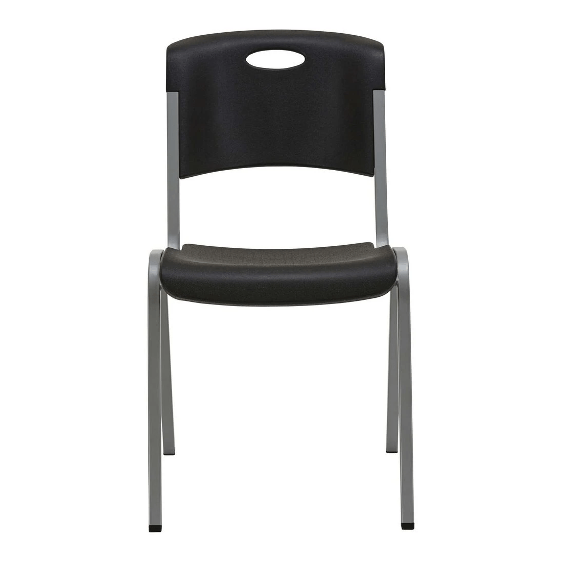 4 Lifetime Stacking Chair Black, 4 of 10