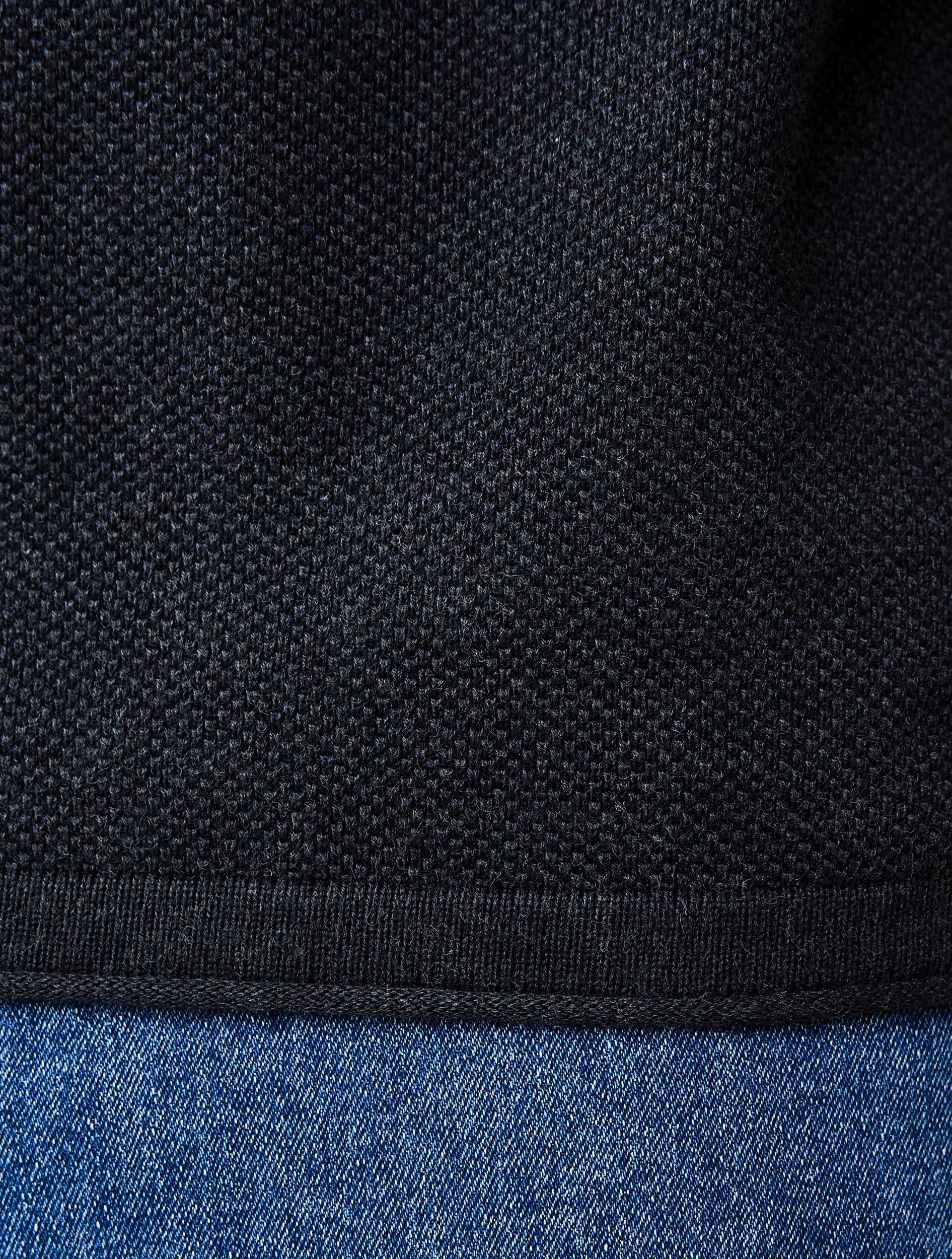 6 Lightweight Textured Knit Jumper Gry Chmrle, 6 of 7