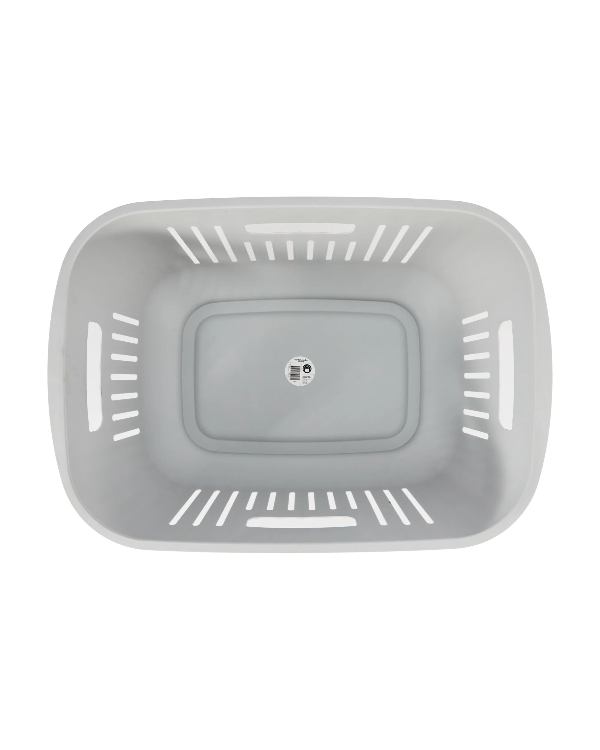 5 50L Nordic Laundry Basket - Grey, 5 of 5