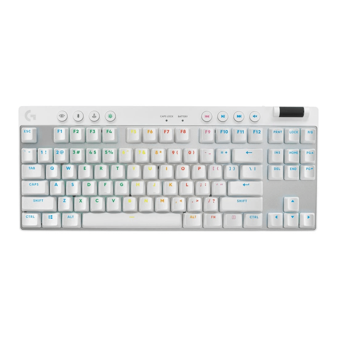 1 Logitech G PRO X TKL LIGHTSPEED Wireless Keyboard White, 1 of 8