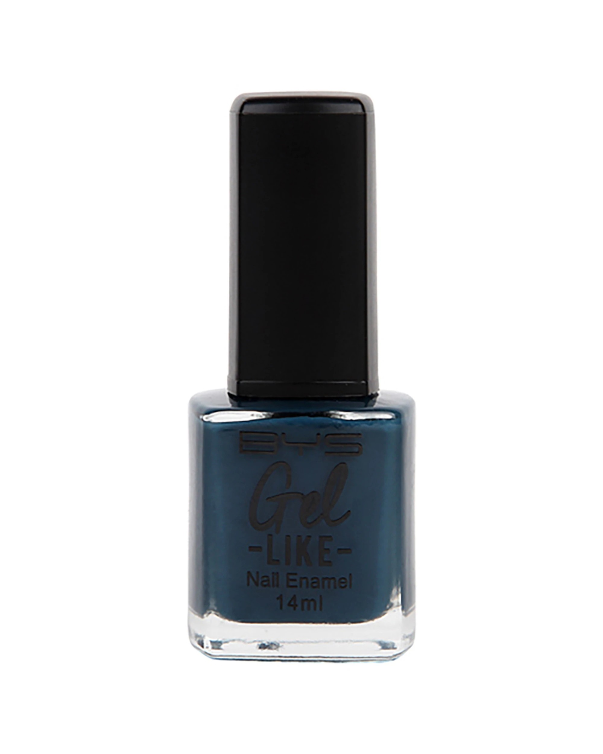 2 BYS 2PK BYS Gel-Like Cool Surf Nail Polish Quick Drying Long Wearing Chip Resistant 14ml - Blue, 2 of 2