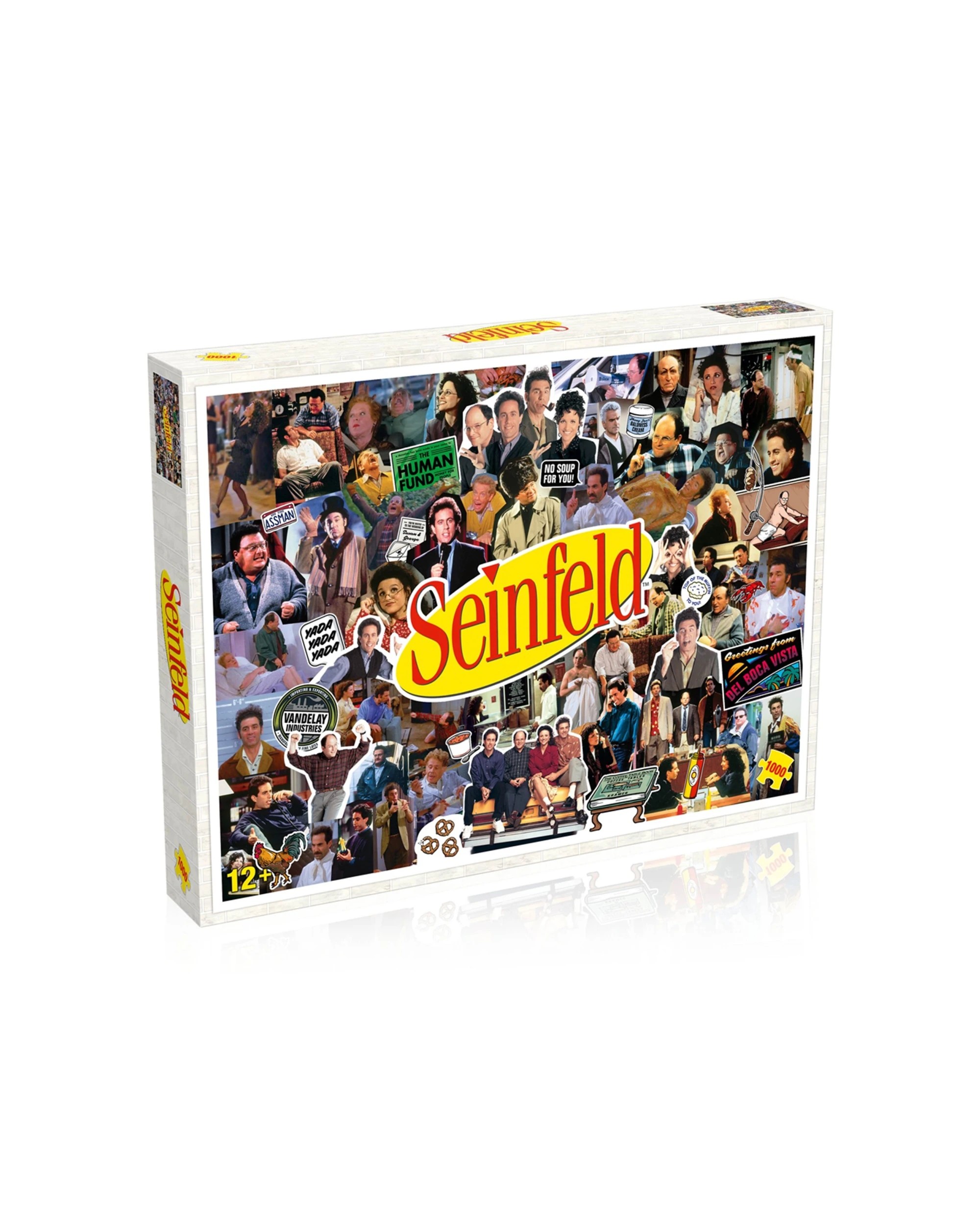 1 Seinfeld Top Trumps 1000 Piece Kids Family Jigsaw Puzzle Game - Multi, 1 of 3