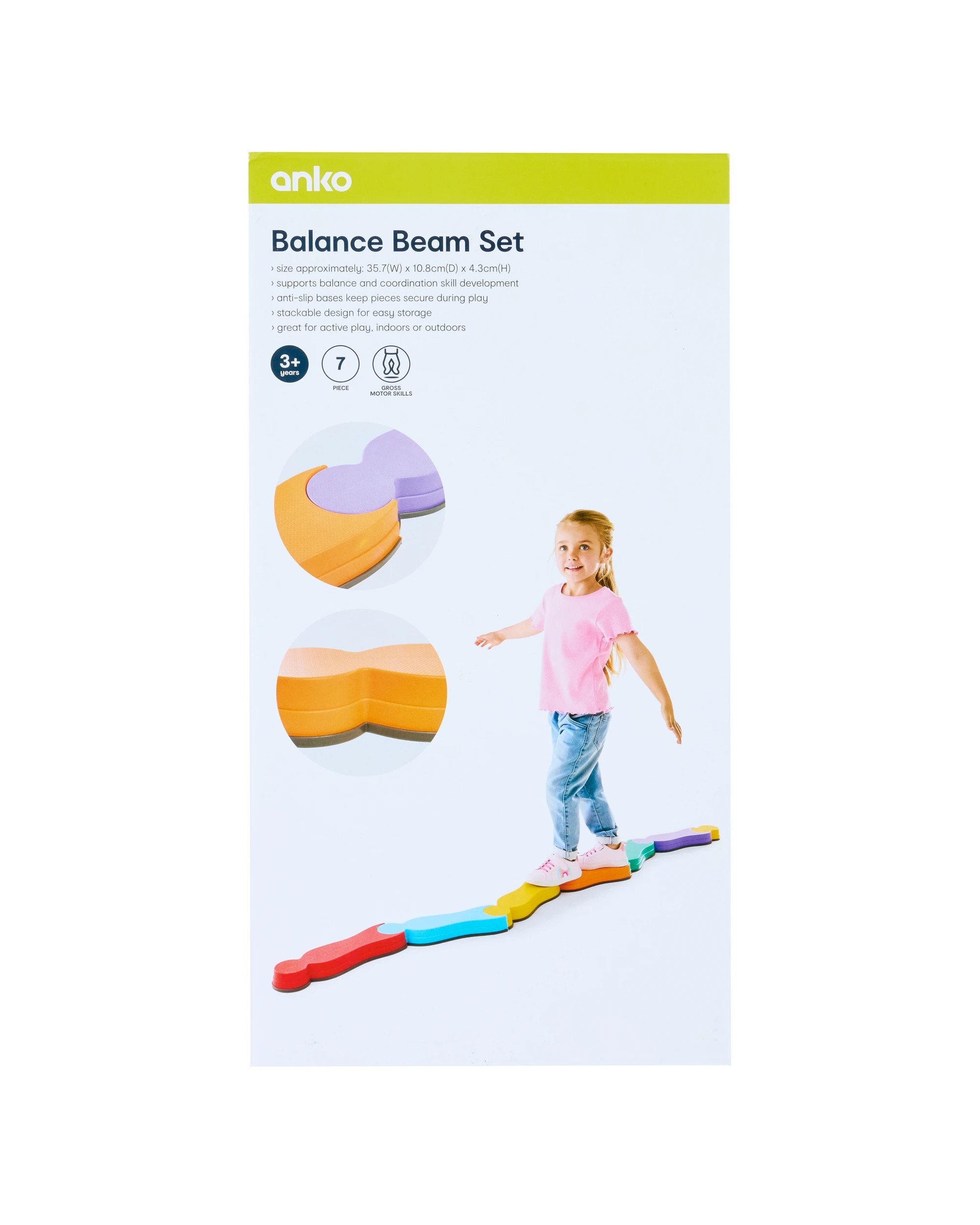 10 7 Piece Balance Beam Set, 10 of 10