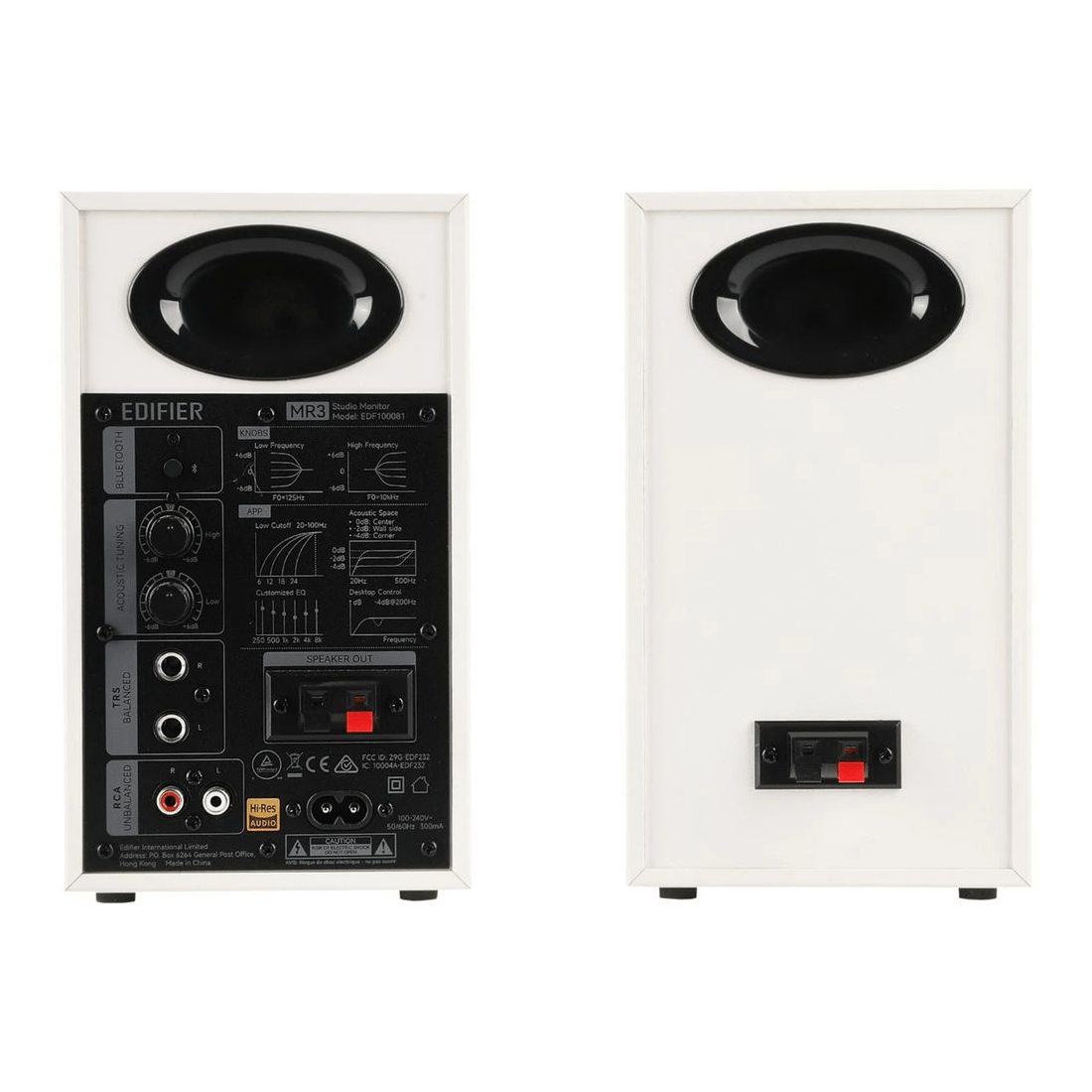 4 EDIFIER MR3 Monitor Bluetooth Speaker White, 4 of 7