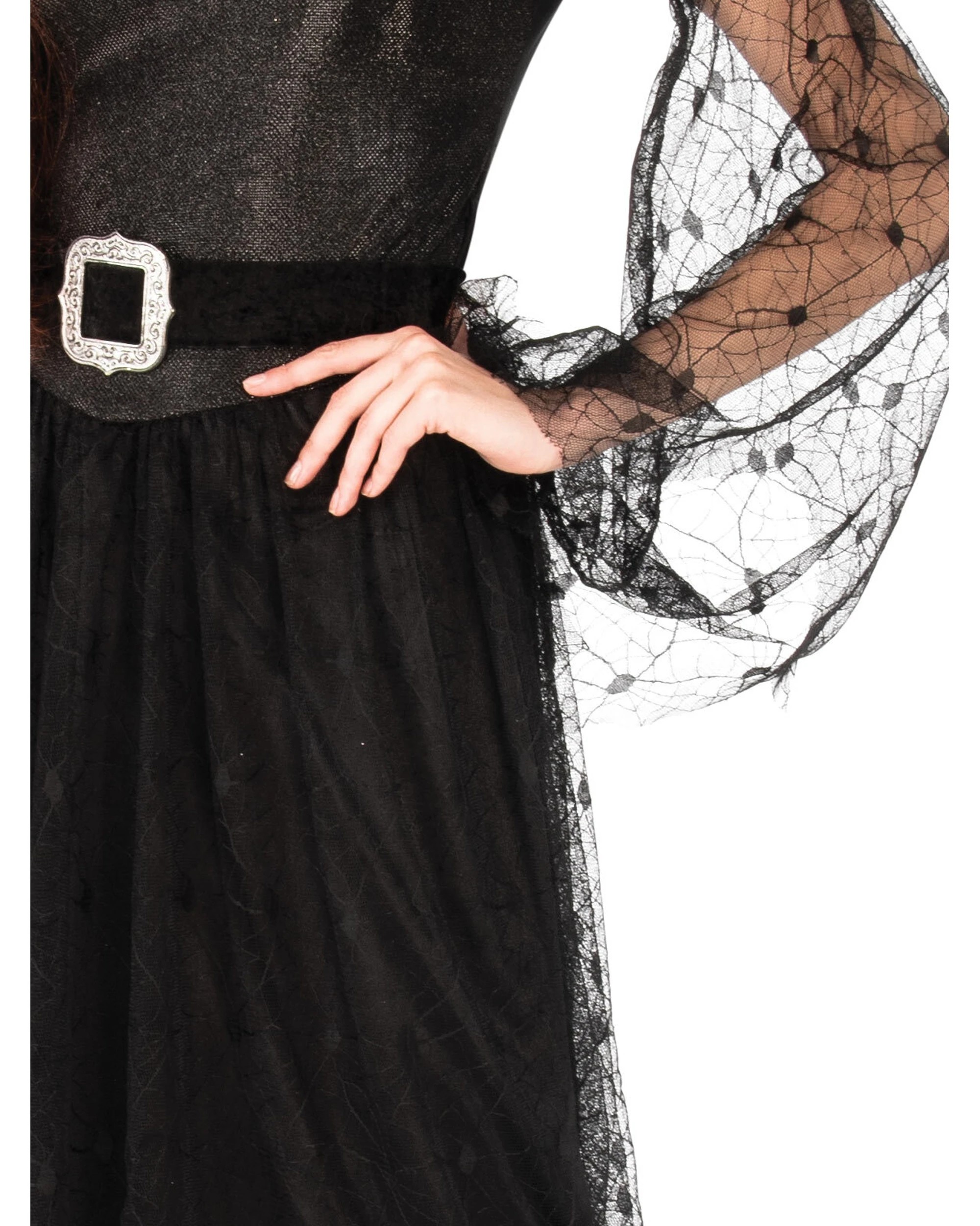 3 Rubies Witch Of Darkness Women's Dress Up Costume Size S - Black, 3 of 3
