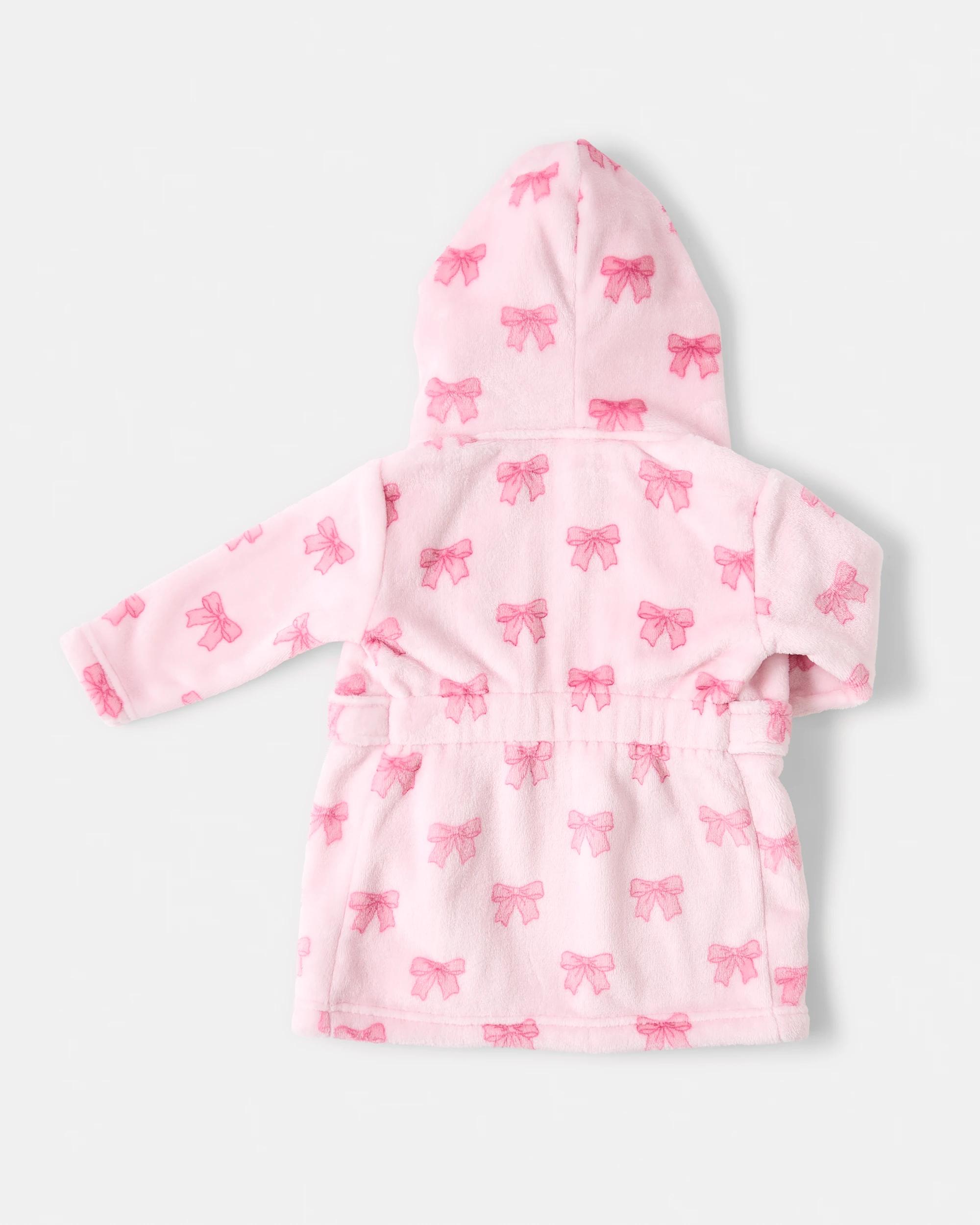 2 Dressing Gown Pink Bow, 2 of 6