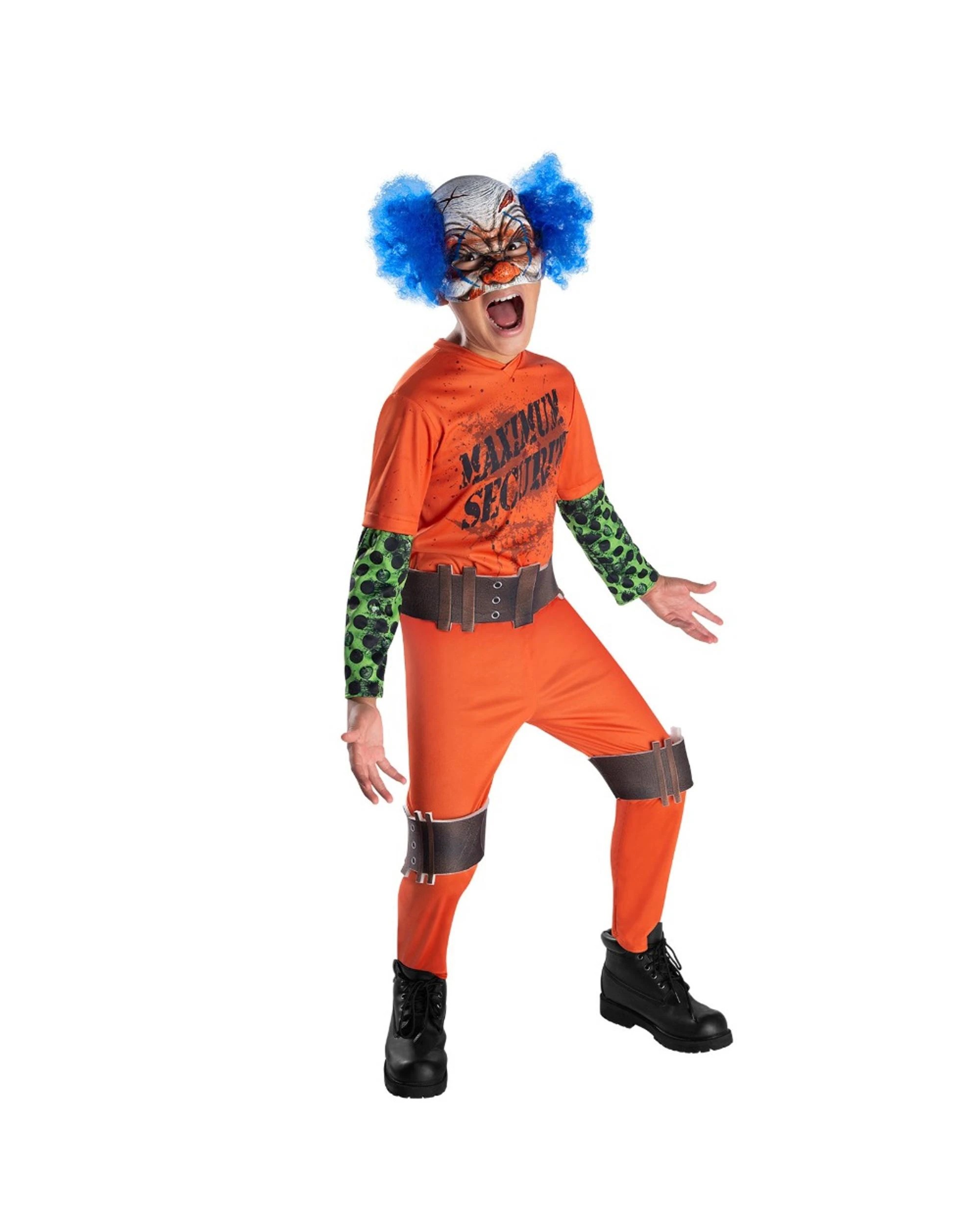 1 Maximum Security Child Costume Size L 8-10 Years, 1 of 4