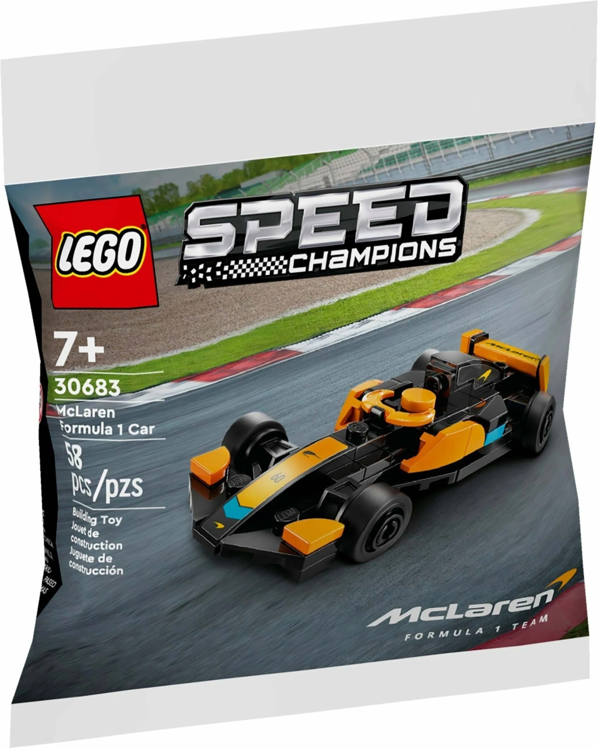 1 LEGO Speed Champions 30682 McLaren Formula 1 Car Polybag, 1 of 1