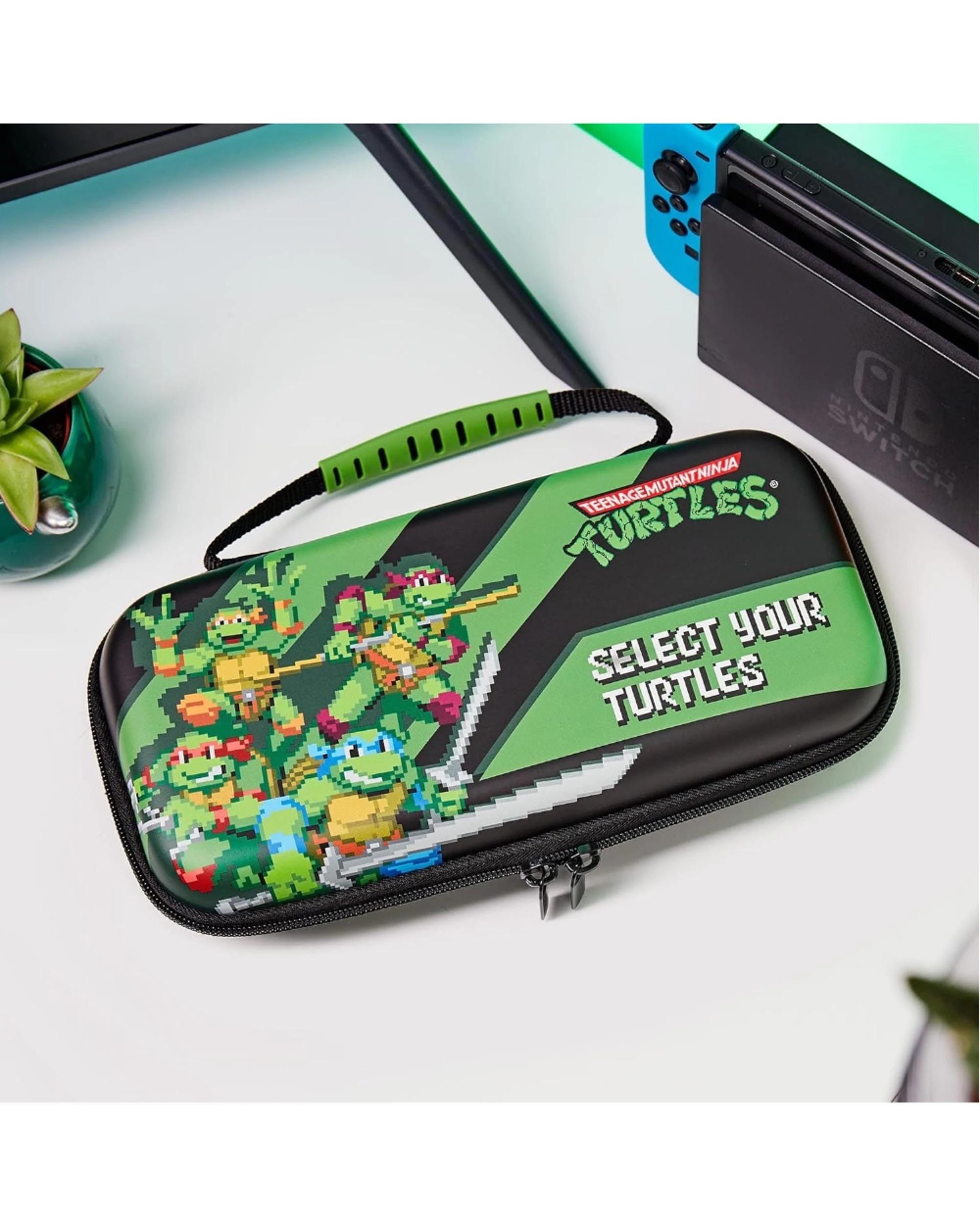 2 Numskull Teenage Mutant Ninja Turtles Carry Case for Nintendo Switch, 2 of 4