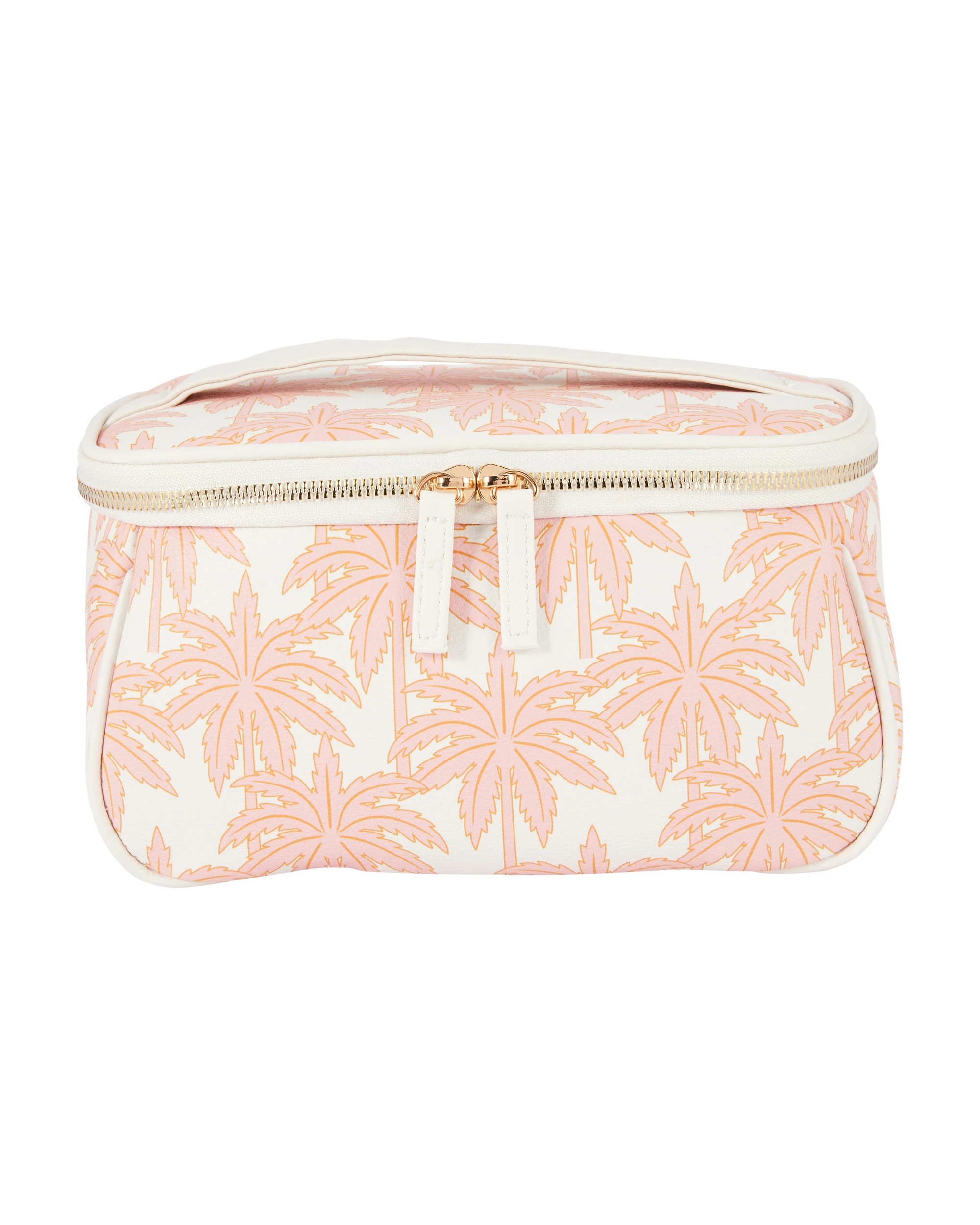 2 OXX Cosmetics Travel Bag - Pink Palm, 2 of 6