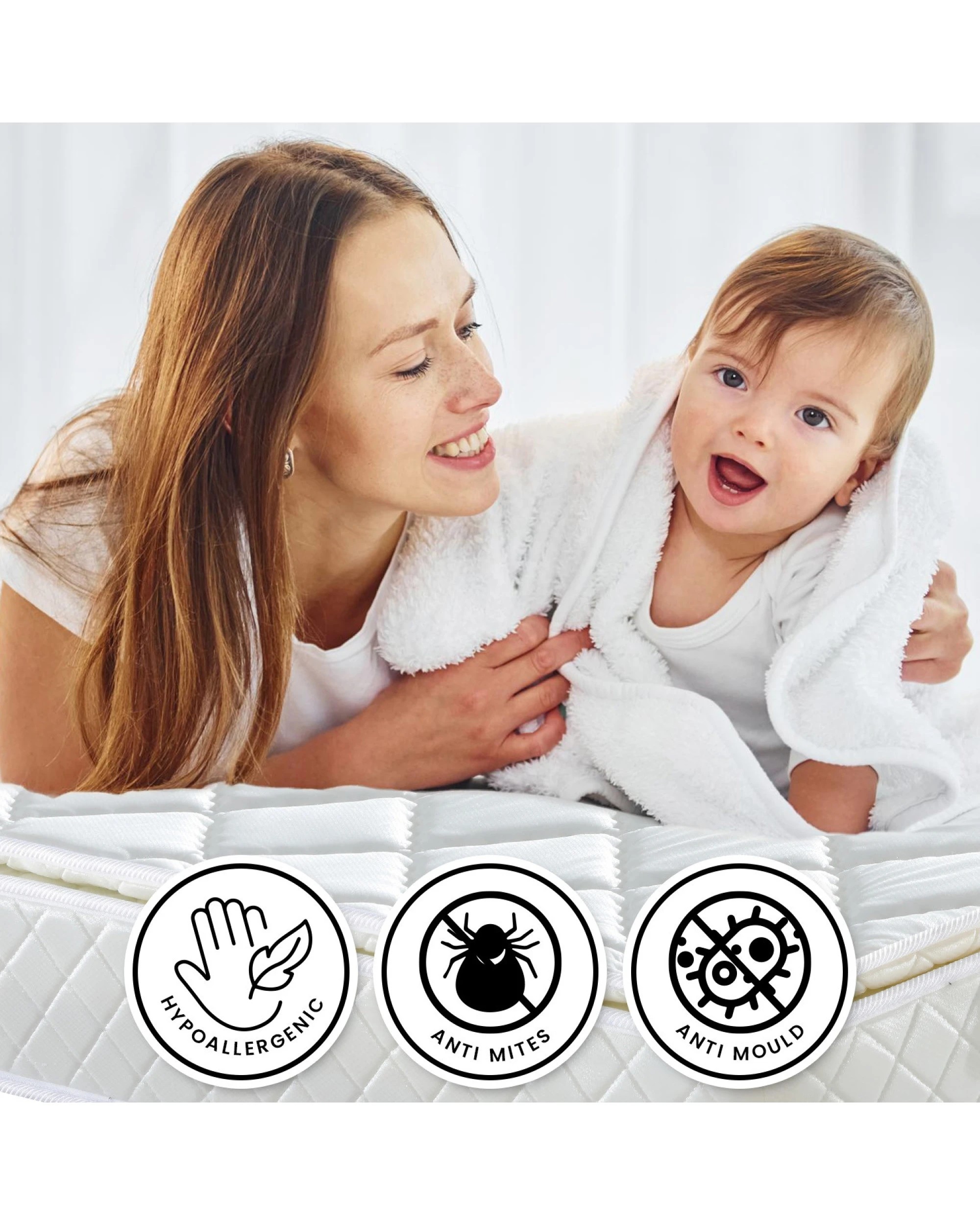 9 Laura Hill Pillow Top Pocket Spring 22in Mattress - Queen, 9 of 10