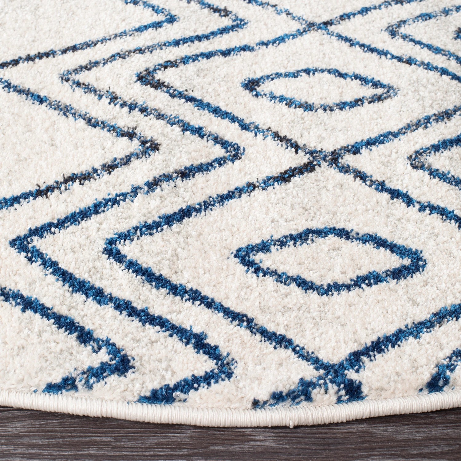 3 Common Ground Rugs Bluebay 453 240x240cm - Large Round Rug - Natural, 3 of 5