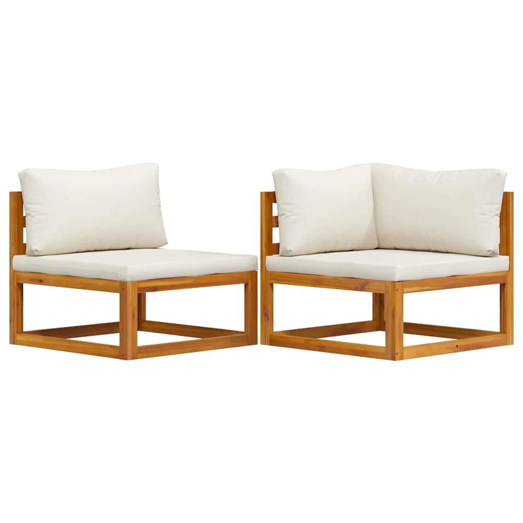 1 Vidaxl Sofa Set Sofa Set, Sofa Sets - White, 1 of 10