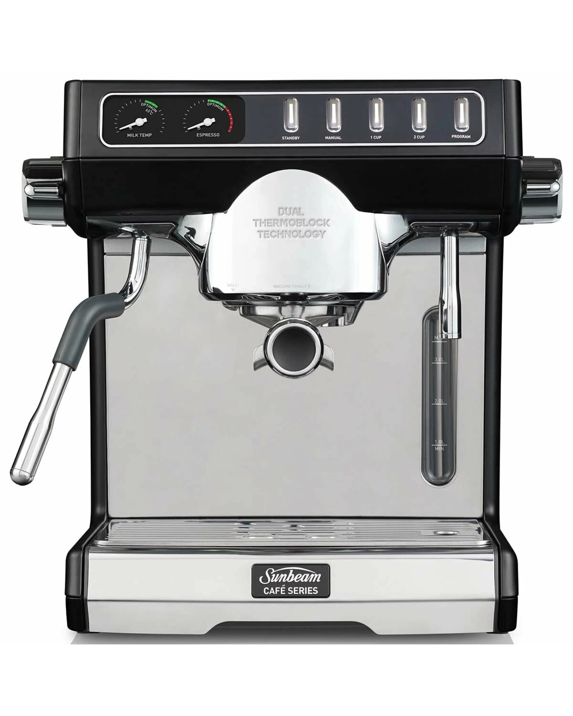 1 Sunbeam Caf Series Duo Espresso Machine, 1 of 5