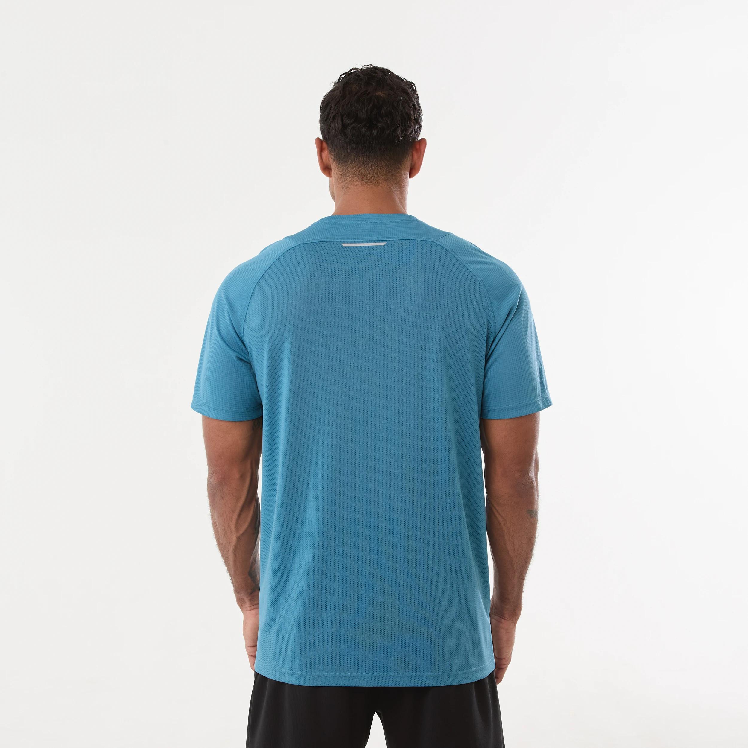 3 Active Mens Performance T-shirt CALM BLUE, 3 of 5