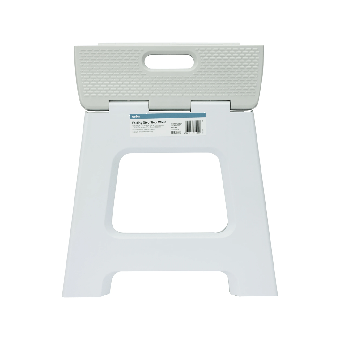 7 Folding Step Stool - White, 7 of 7
