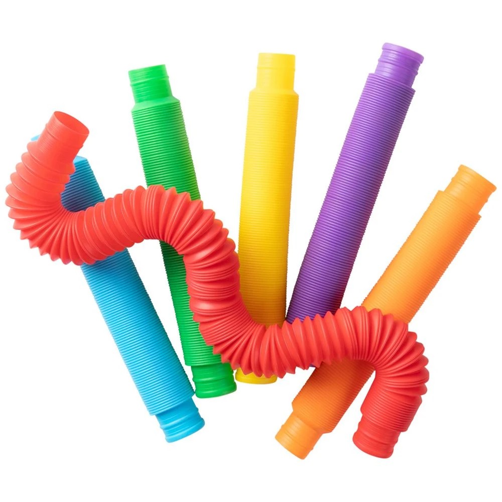 4 Sensory Rainbow Pop Tubes 6 Pack, 4 of 4