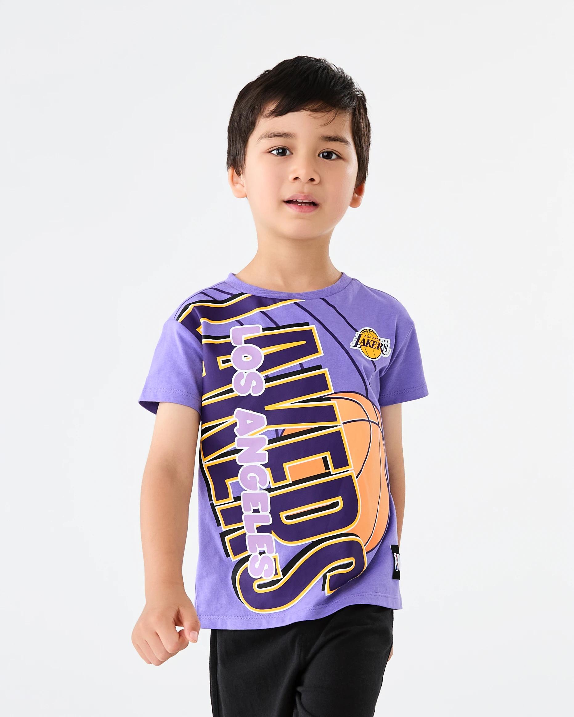 1 Official NBA Kids T-shirt Lkrs 7d4x, 1 of 7