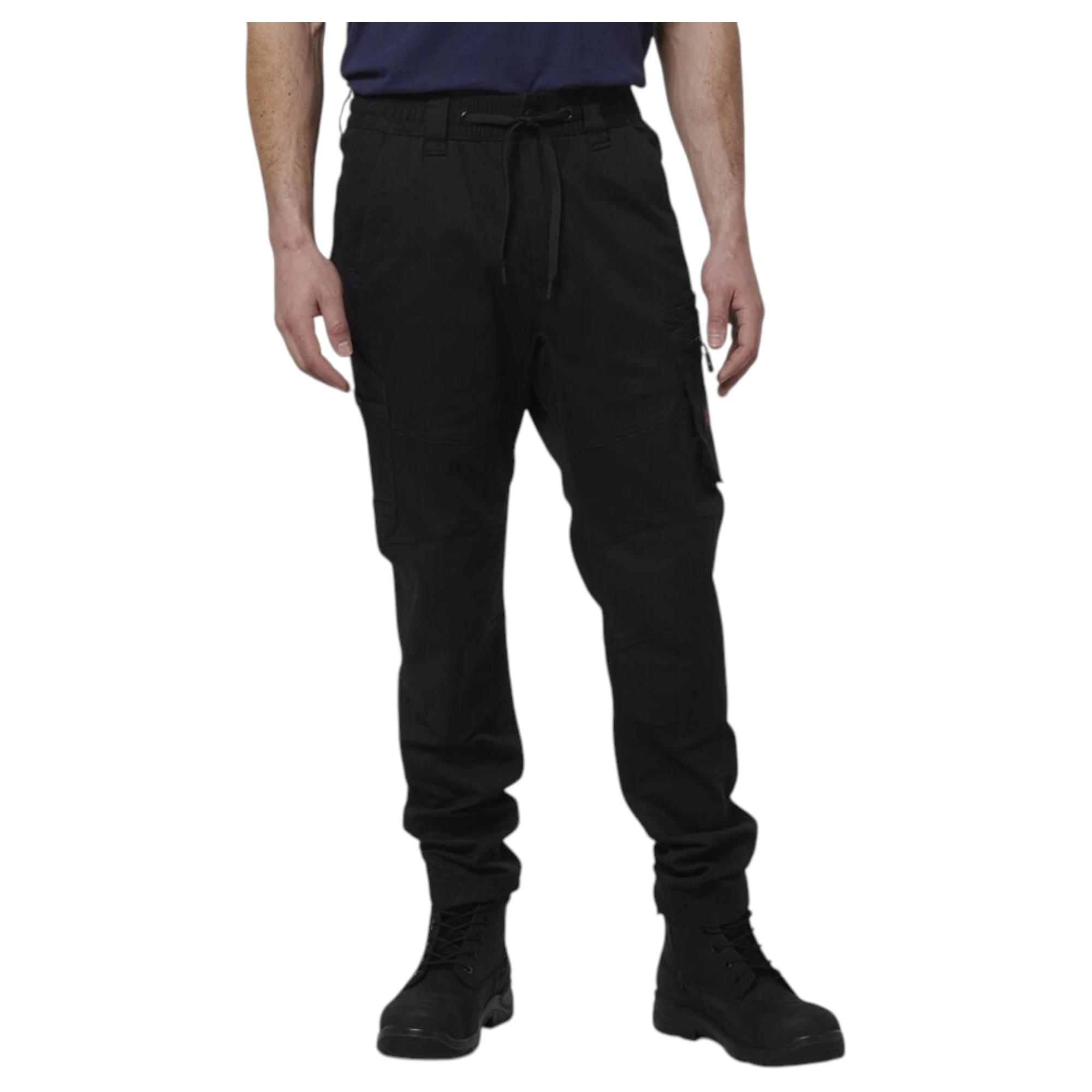 4 Hard Yakka Mens Toughmaxx Work Pants Black, 4 of 9