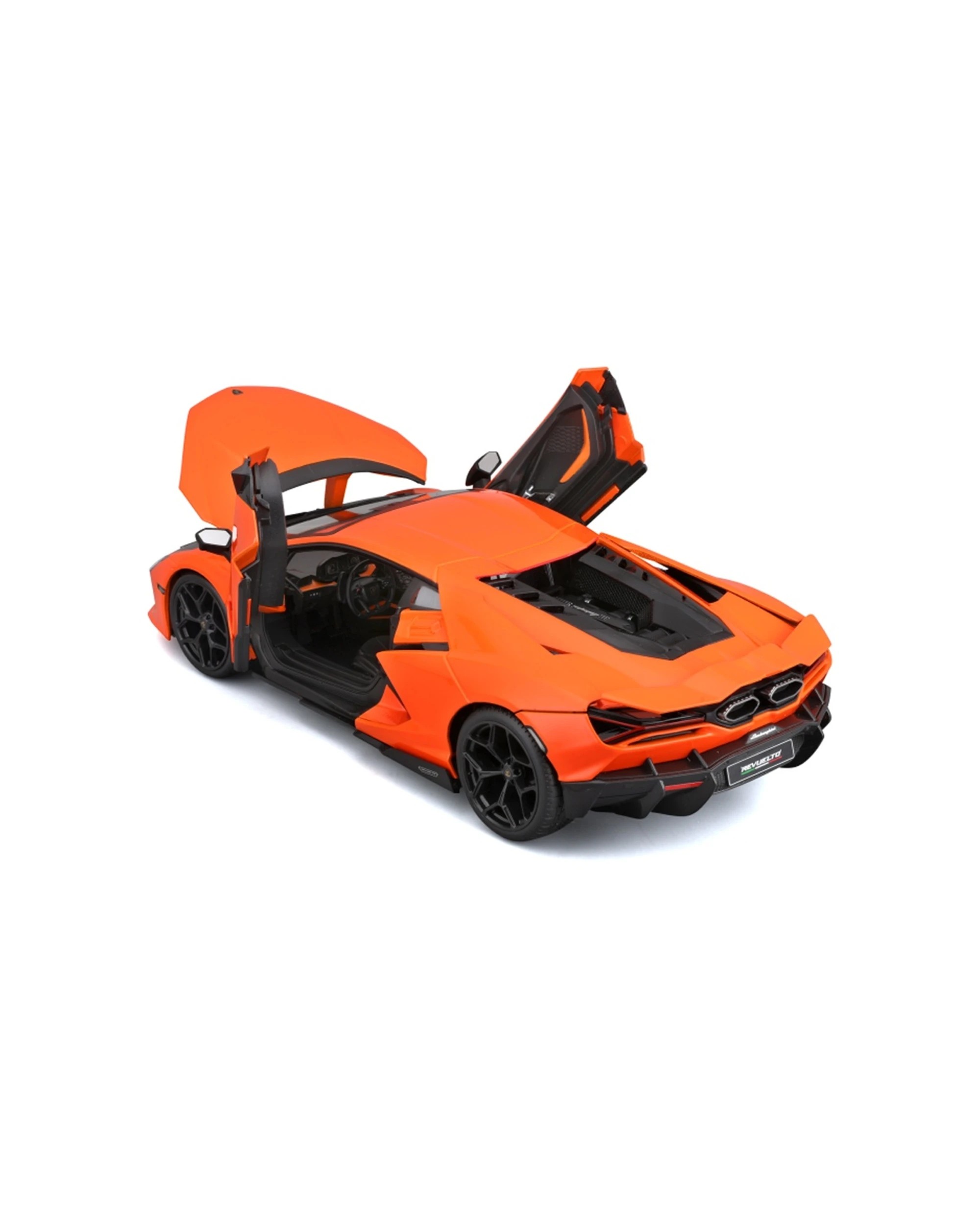 5 Maisto 2023 Lamborghini Revuelto HPEV Hybrid Model Car Replica Toy - Orange, 5 of 7