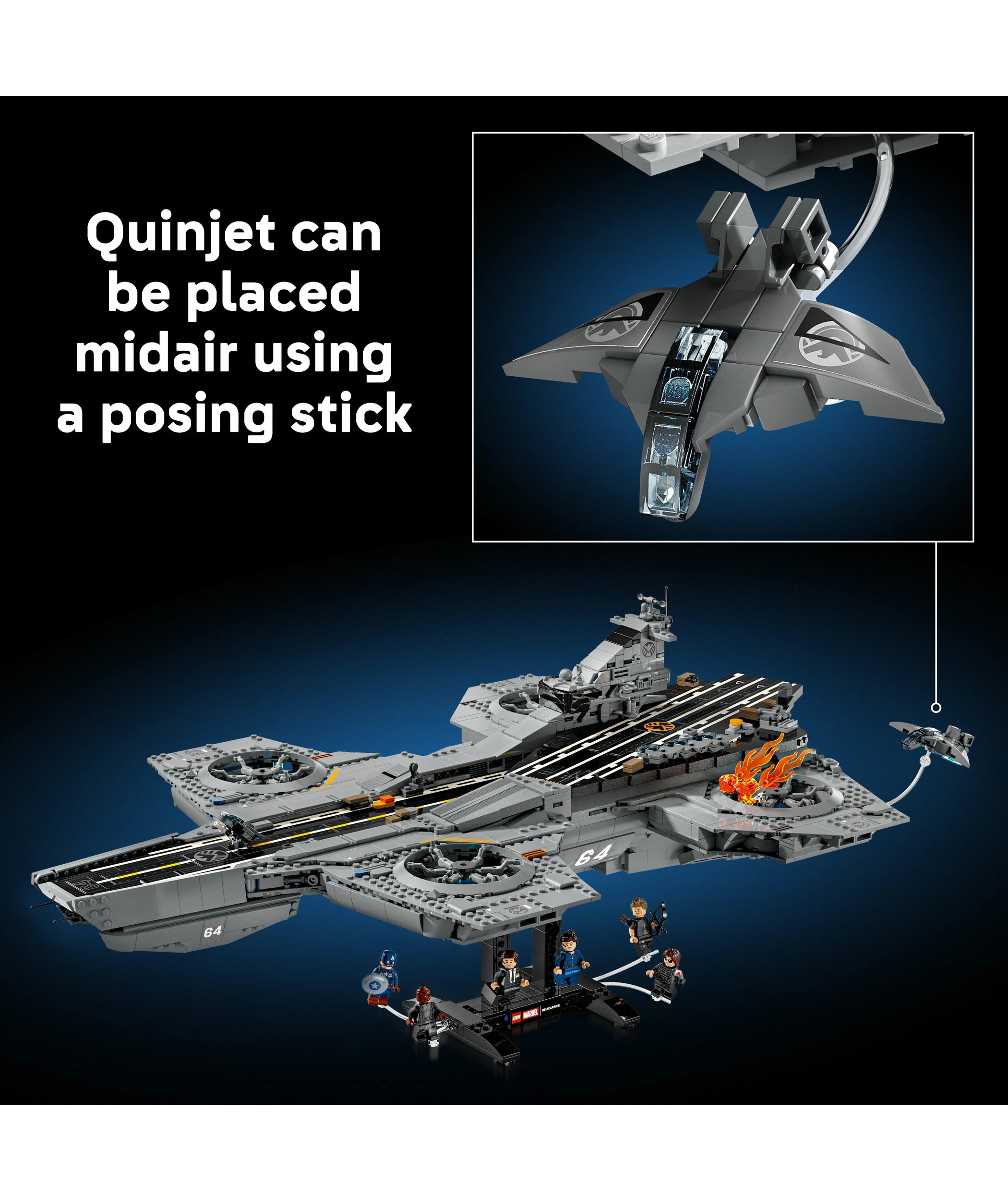 7 LEGO Super Heroes Marvel S.H.I.E.L.D. Helicarrier 76354, 7 of 10