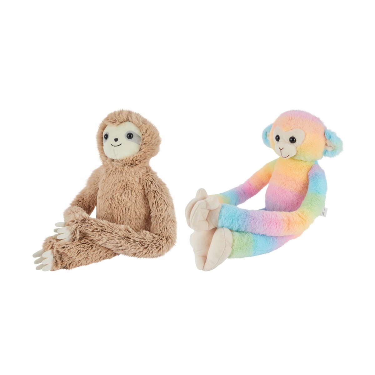 4 Hanging Sloth or Monkey Plush Toy - Assorted, 4 of 4