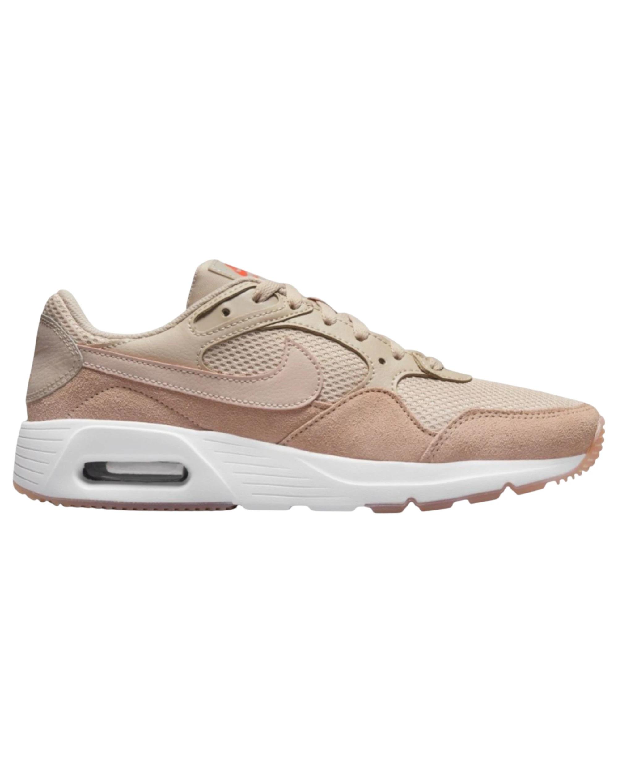 1 Nike Womens Air Max SC Fossil Stone/ Pink Oxford Athletic Shoes FOSSIL STONE/PINK OXFORD, 1 of 8
