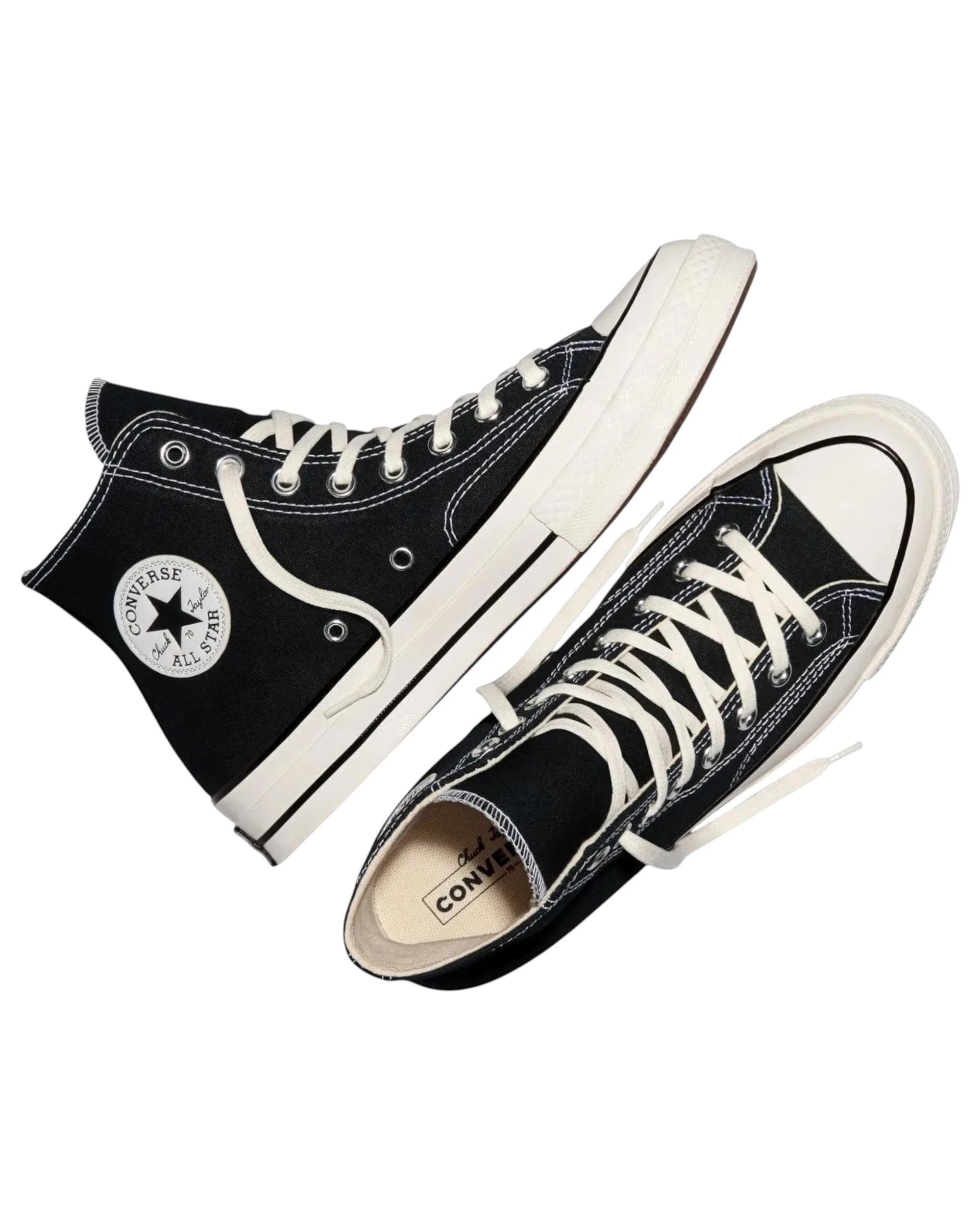3 Converse Unisex Chuck 70 High Top Sneaker BLACK, 3 of 8