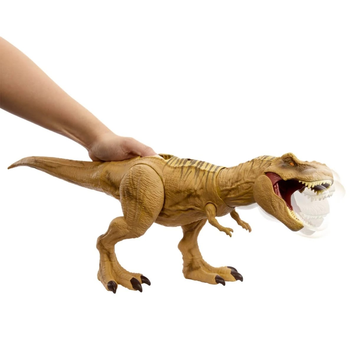 5 ​Jurassic World Hunt 'N Chomp Tyrannosaurus Rex Dinosaur Figure, 5 of 8