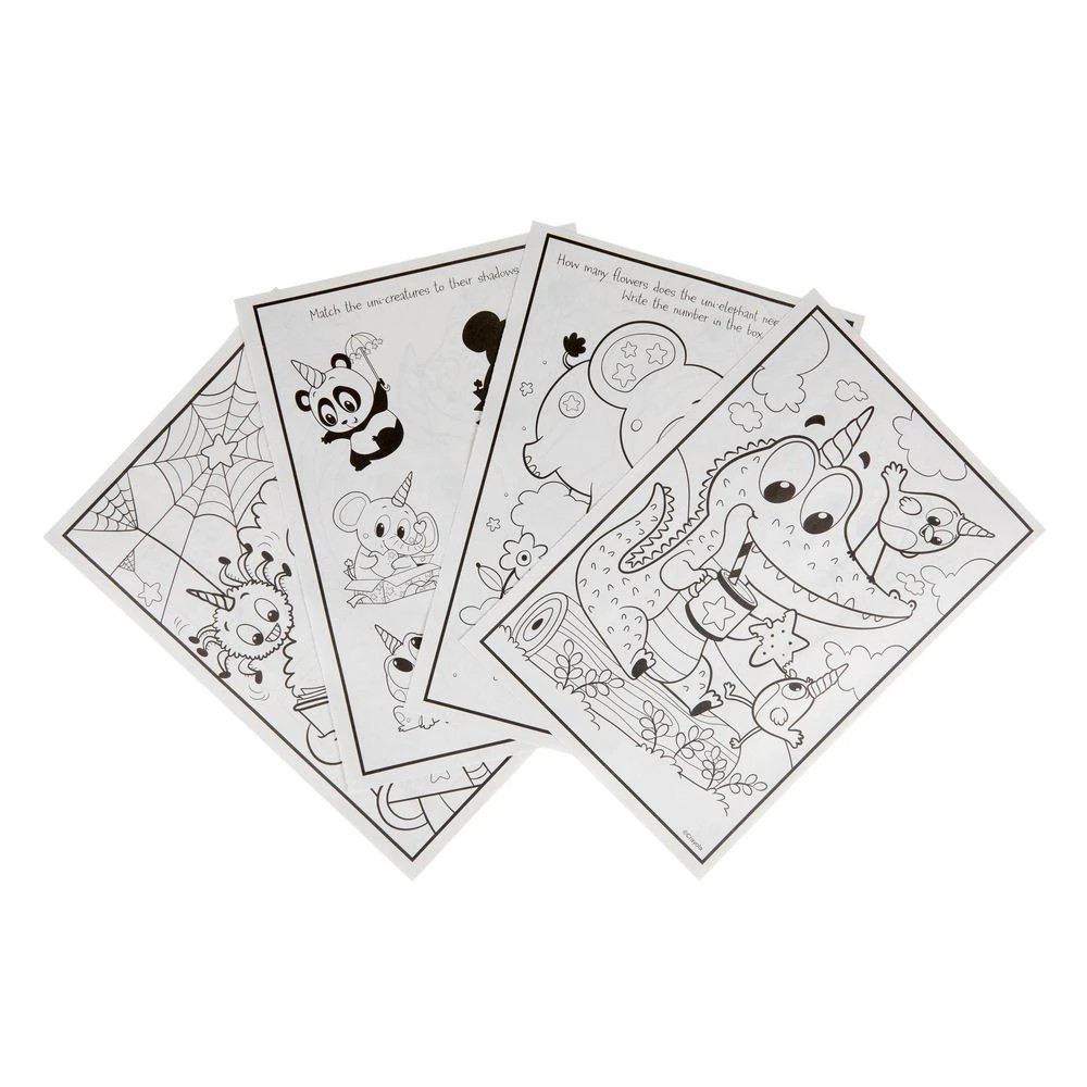 3 Crayola Uni-Creatures Colouring Book 96 Pages, 3 of 4