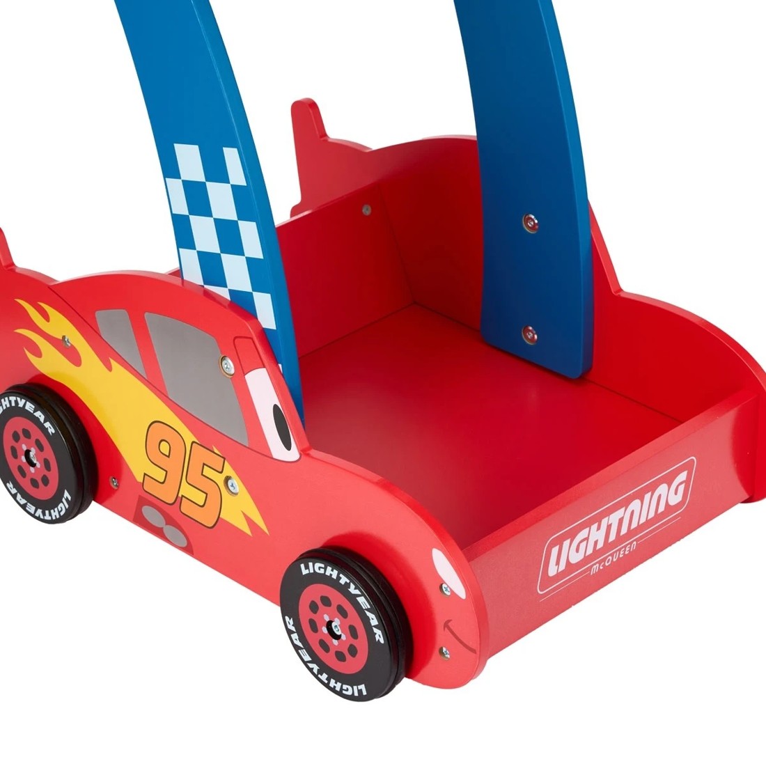 5 Disney Pixar Cars Wooden Toys Junior Walker, 5 of 7