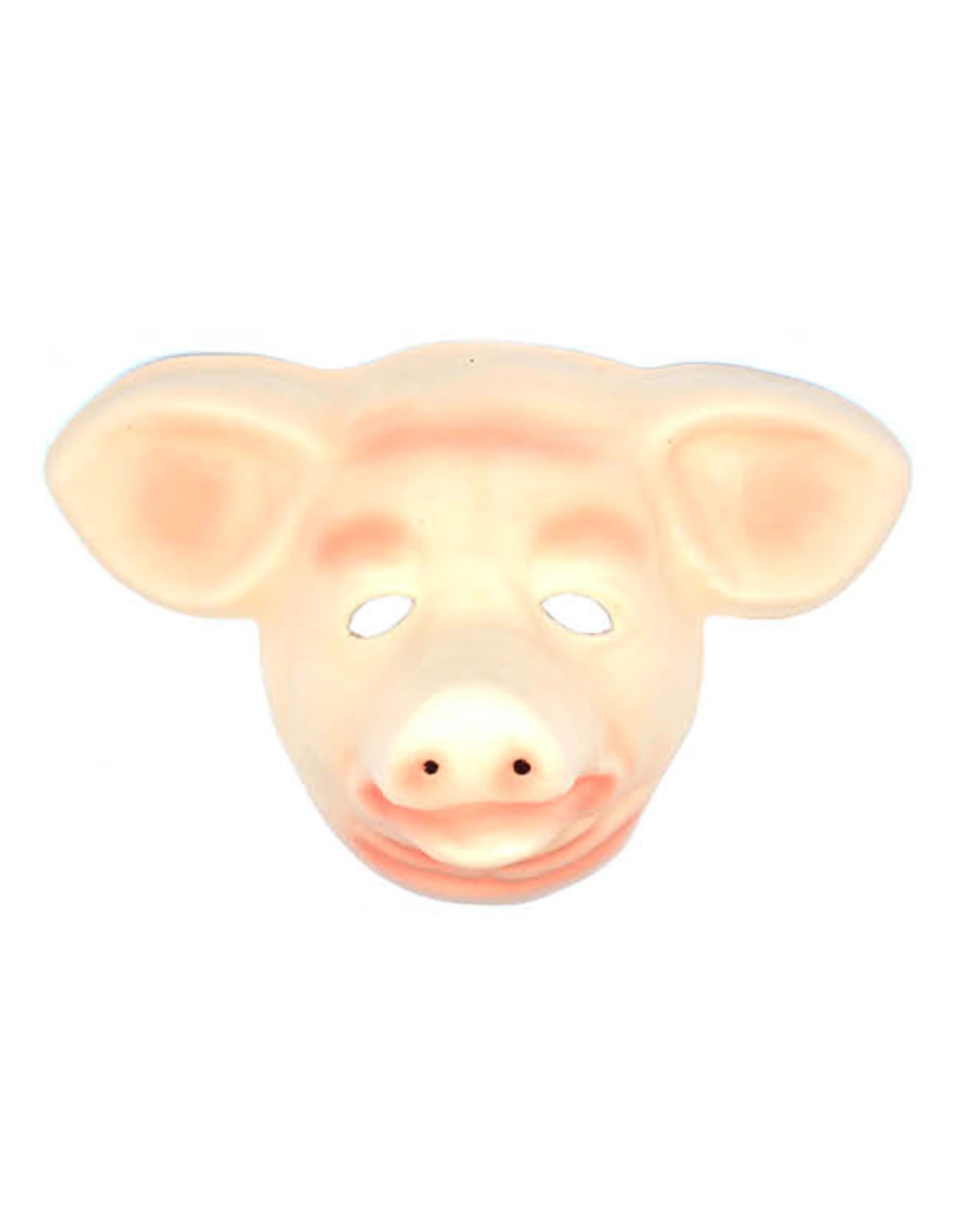 1 BR Costumes Pig Animal Head Face Mask for Halloween Costume and Party Fun, 1 of 1