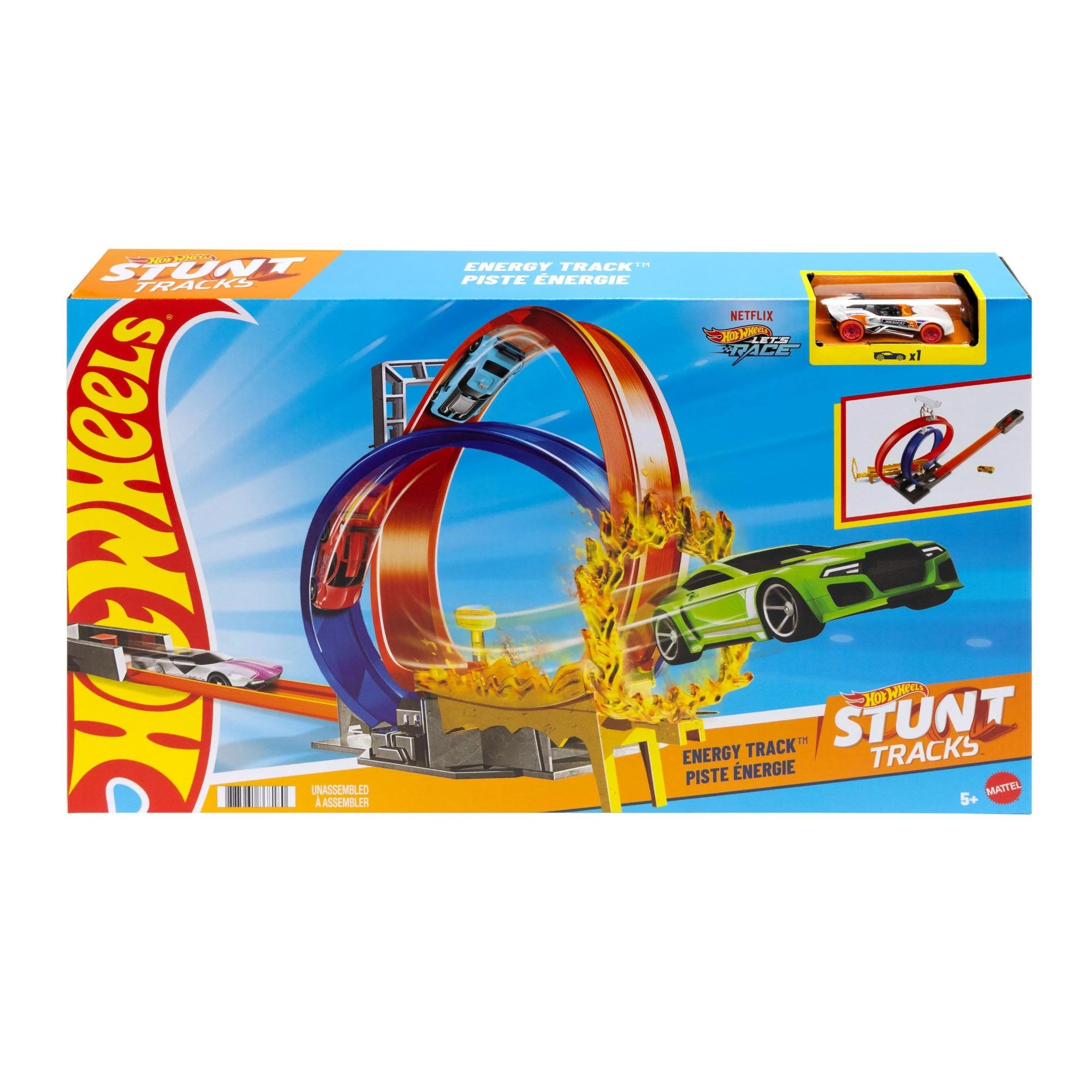 1 Hot Wheels Energy Stunt Track Set, 1 of 4