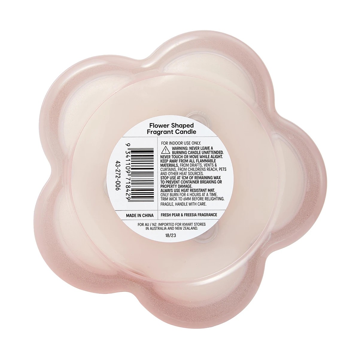 7 Fresh Pear & Freesia Flower Shaped Fragrant Candle, 7 of 7
