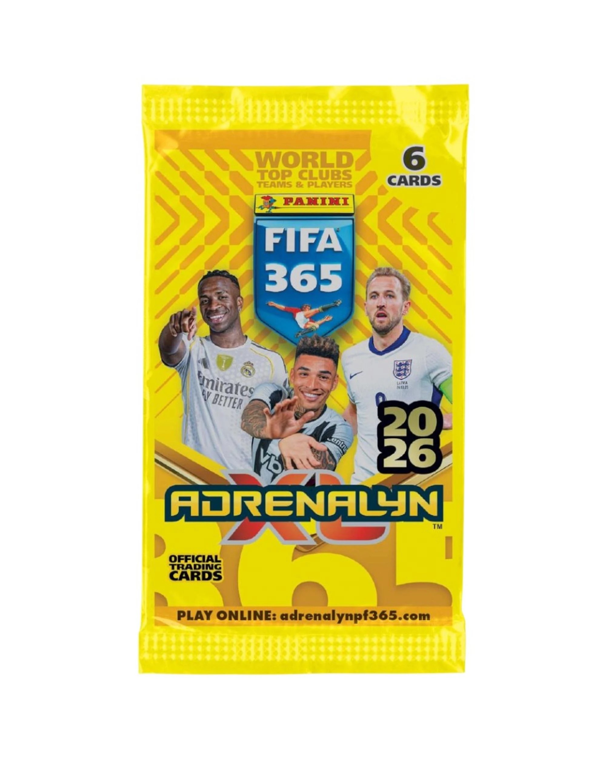 6 Panini 2026 FIFA 365 Adrenalyn XL Trading Cards Classic Tin, 6 of 8