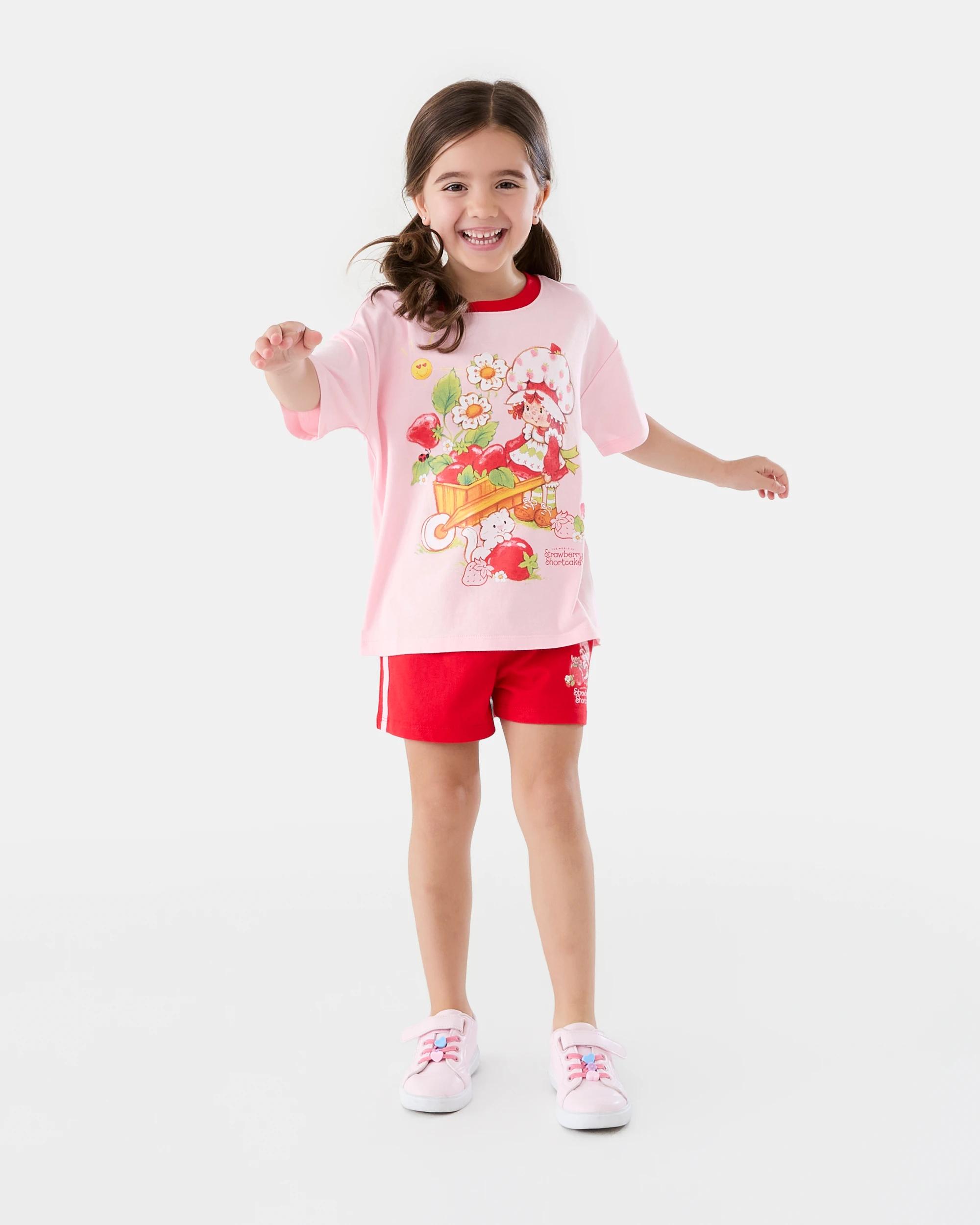 7 Strawberry Shortcake License Shorts Set S Cake, 7 of 8