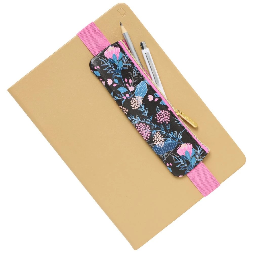2 Otto Pencil Case with Elastic DK Floral, 2 of 2