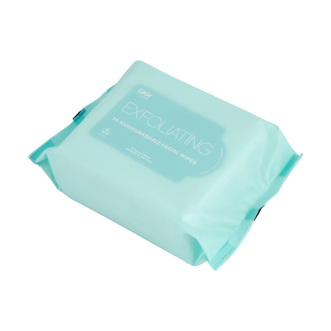 2 OXX Skincare 30 Pack Exfoliating Biodegradable Facial Wipes, 2 of 4