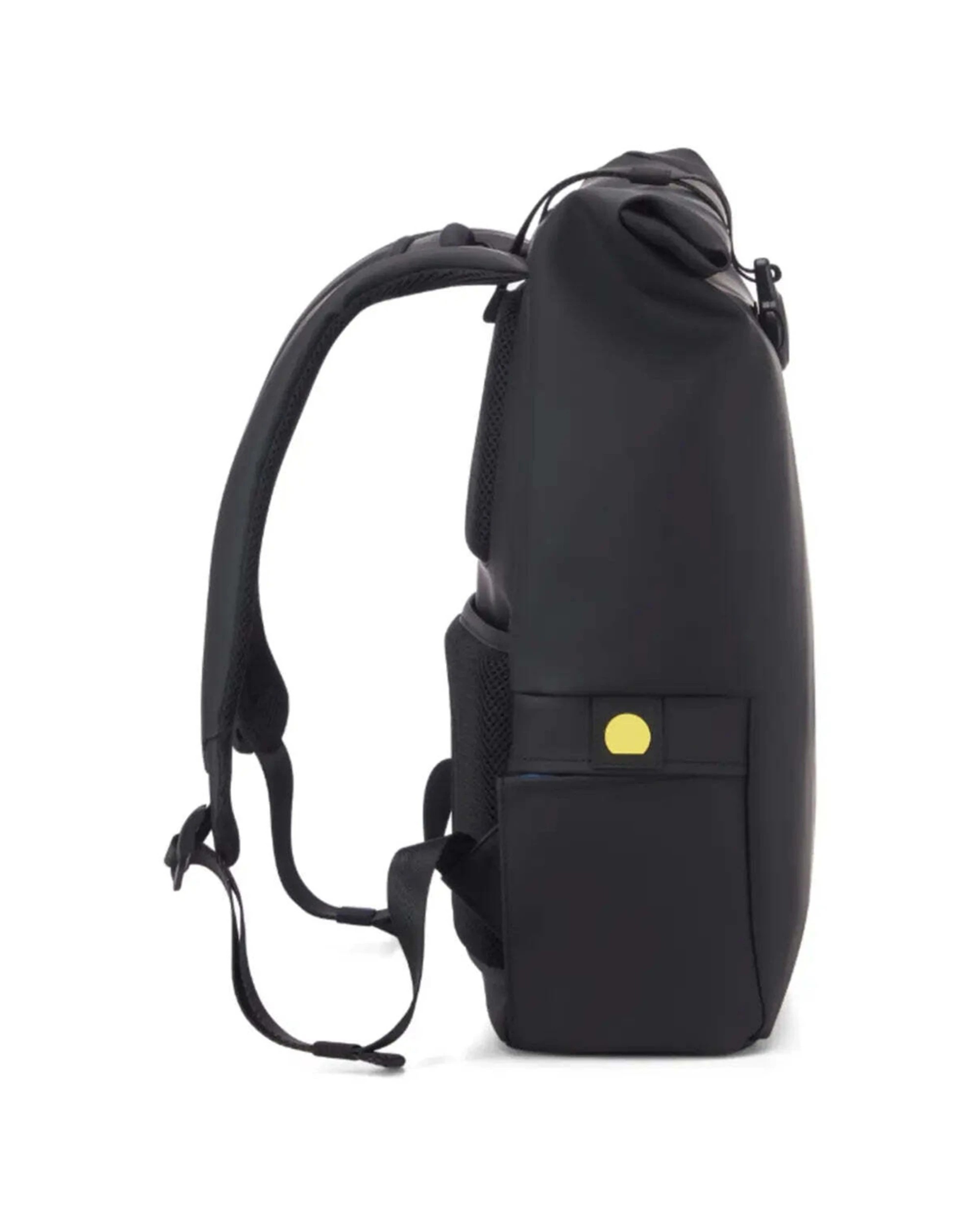 3 Delsey Turenne Soft Rolltop 15in Laptop Backpack RFID Data Protection Rollup - Black, 3 of 6