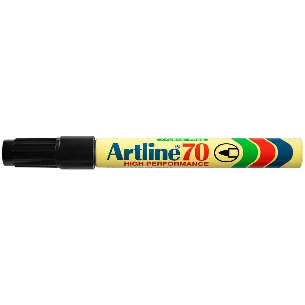 4 Artline 70 Permanent Marker Black, 4 of 5