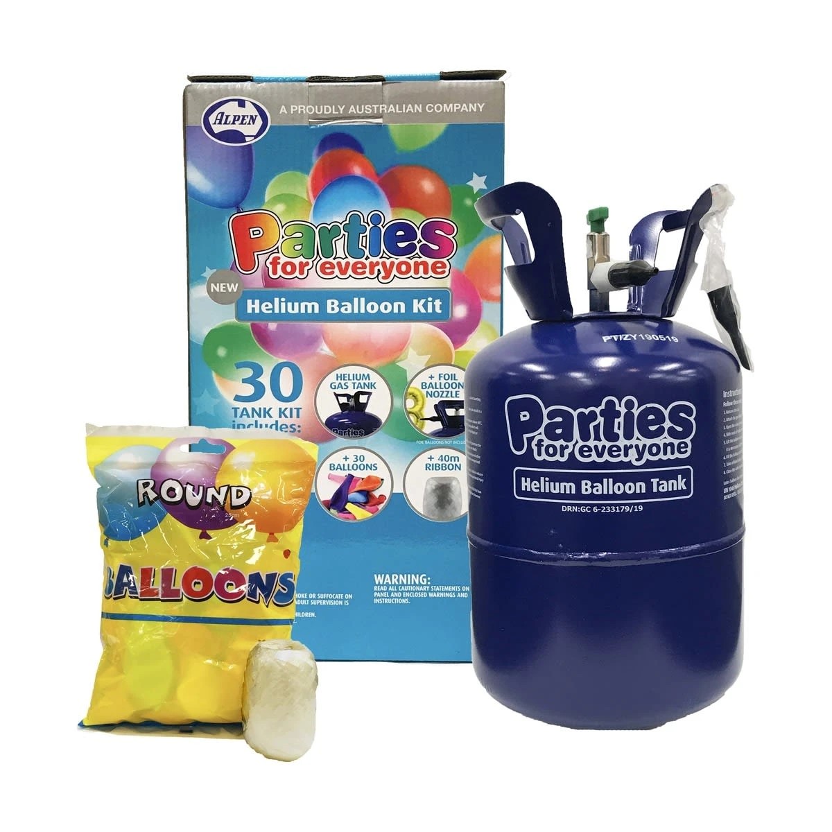 1 Helium Balloon Kit, 1 of 6