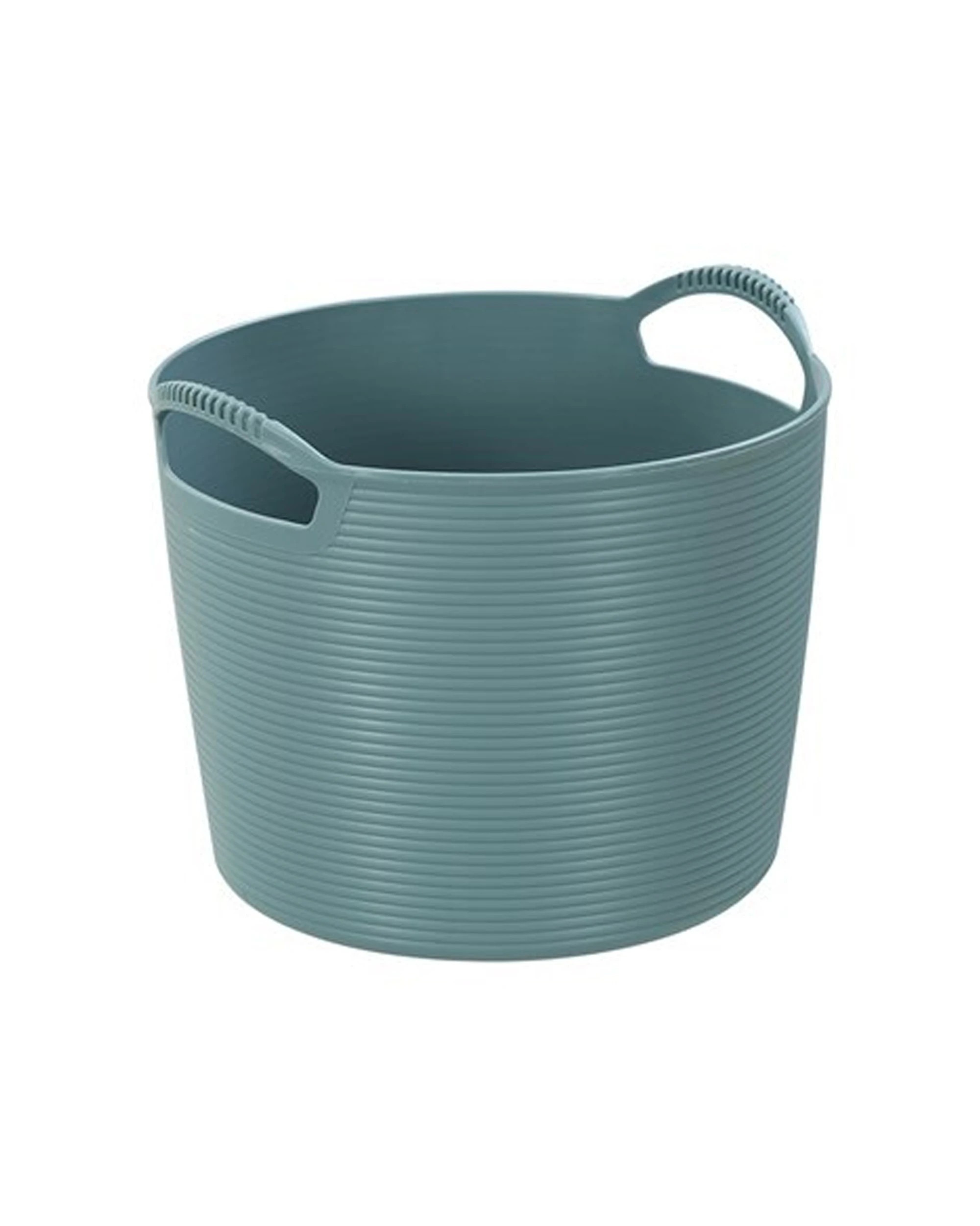 6 Boxsweden 5l Flexible Round Tub Storage Basket Home Organiser Integrated Handles - Assorted, 6 of 9