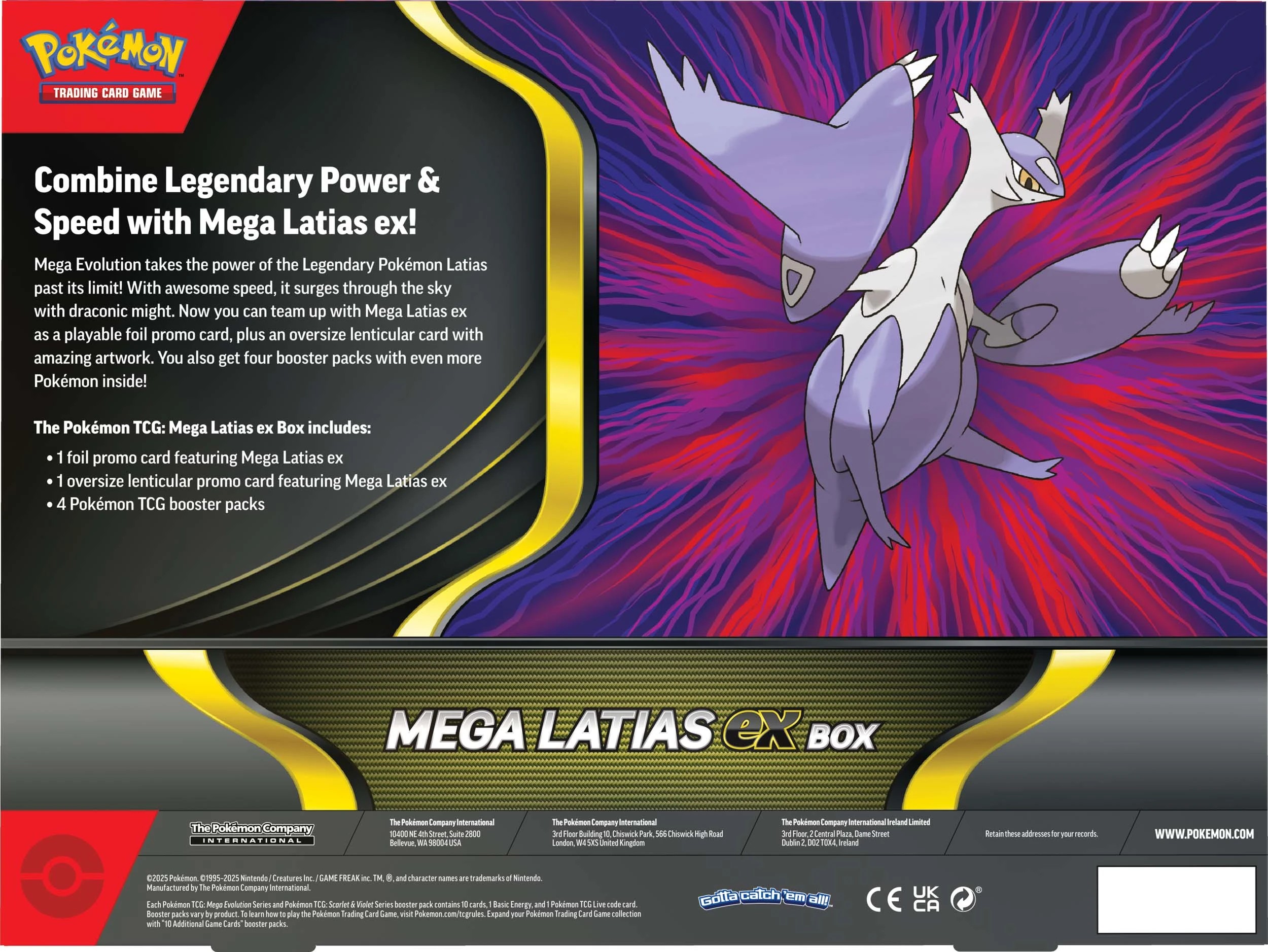 3 Pokemon Trading Card Game: Mega Latias ex Box, 3 of 4