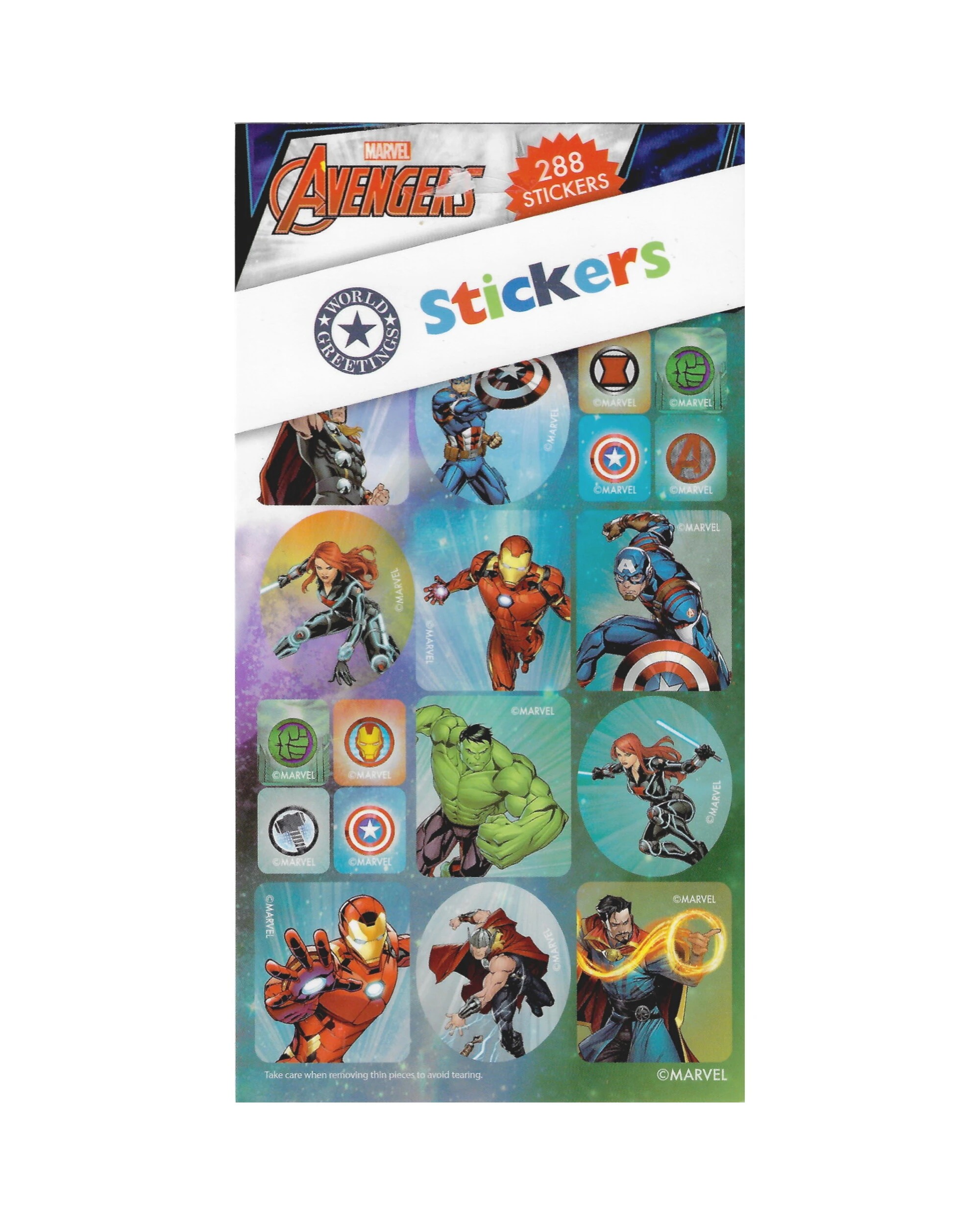 1 Marvel Marvel Avengers Sticker Book 12 Sheets, 1 of 1