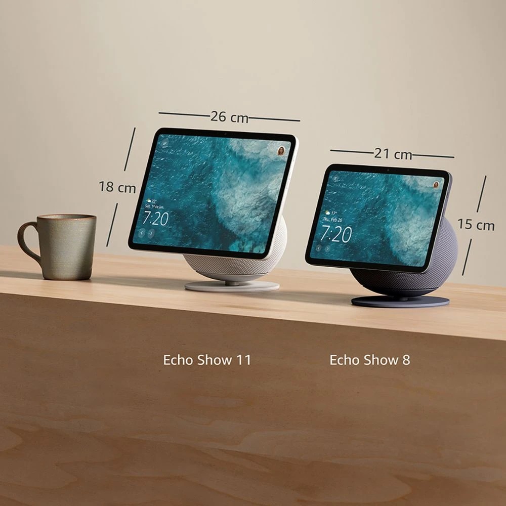 4 Amazon Echo Show 8 Glacier White, 4 of 8